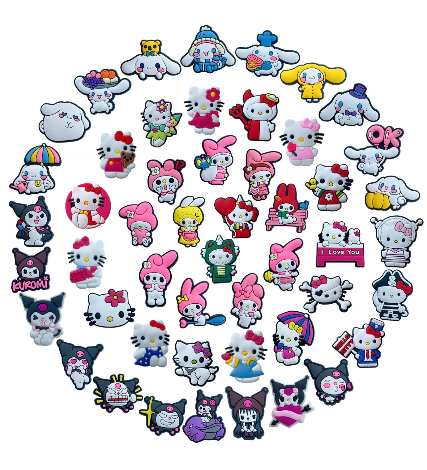 50 Pcs Cute Kitty Shoe Charms for Kids Girls - Party Favors & Gifts - Buy Online on GoSupps.com
