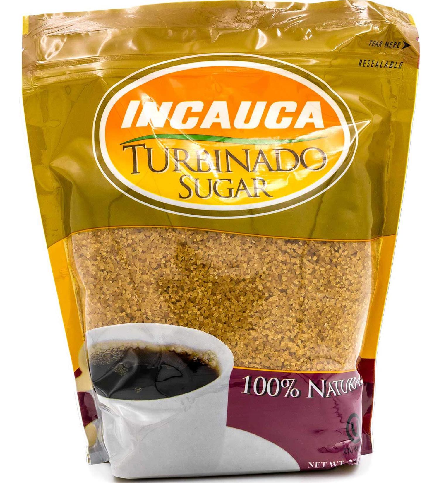 Incauca Sugar Turbinado 32 oz - Premium Raw Cane Sugar - 1.0 Count - Buy Online on GoSupps.com