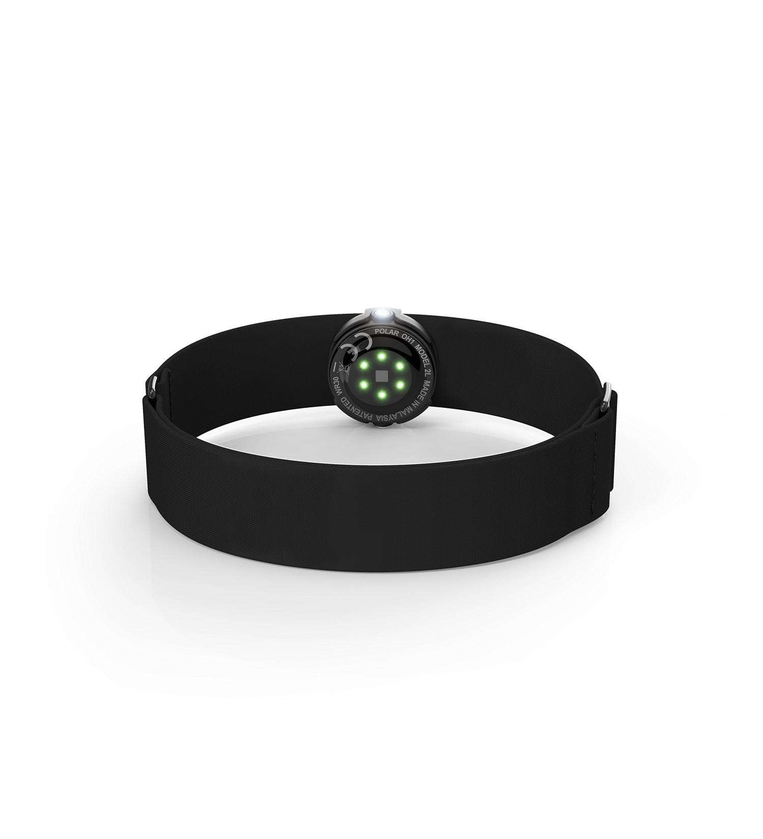 Polar OH1 Black Heart Rate Monitor - Track Your Fitness with Precision - Buy Online on GoSupps.com