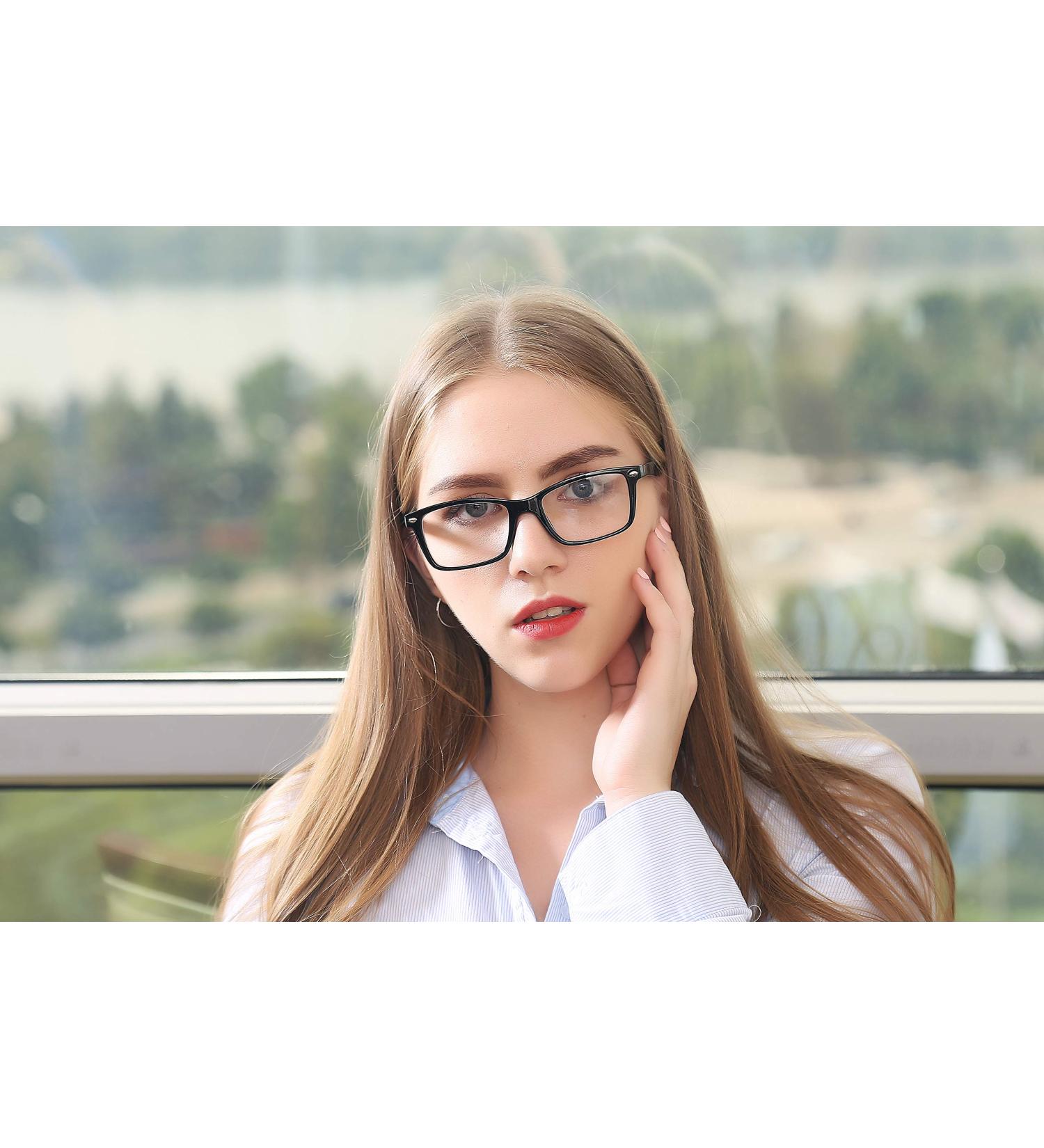 Suertree 3PC Blue Light Glasses - Anti-Blue Light Reading Glasses for Men & Women | Computer & Visual Aid - 0.0x Diopter - Buy Online on GoSupps.com