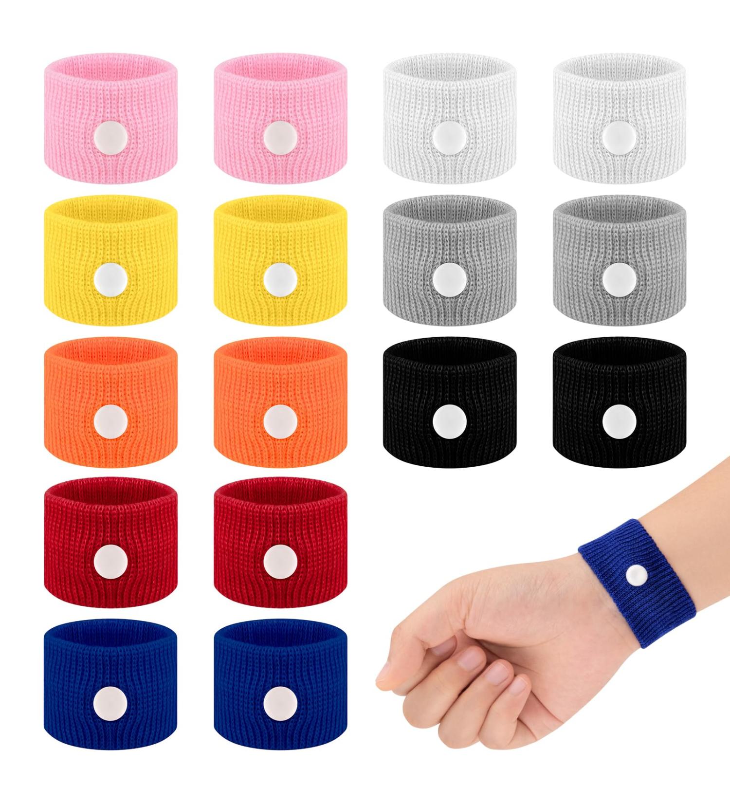 Above Zero 8 Pair Acupressure Bracelet - Anti-Nausea Bands for Seasickness & Pregnancy Relief - Buy Online on GoSupps.com