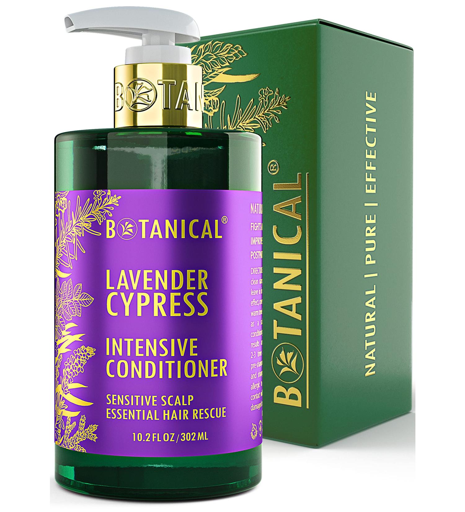 Botanical Hair Growth Conditioner for Sensitive Scalps | Anti-Hair Loss Lavender Conditioner | Thinning Hair Solutions for Women & Men | 10.2 Fl Oz - Cypress - Buy Online on GoSupps.com