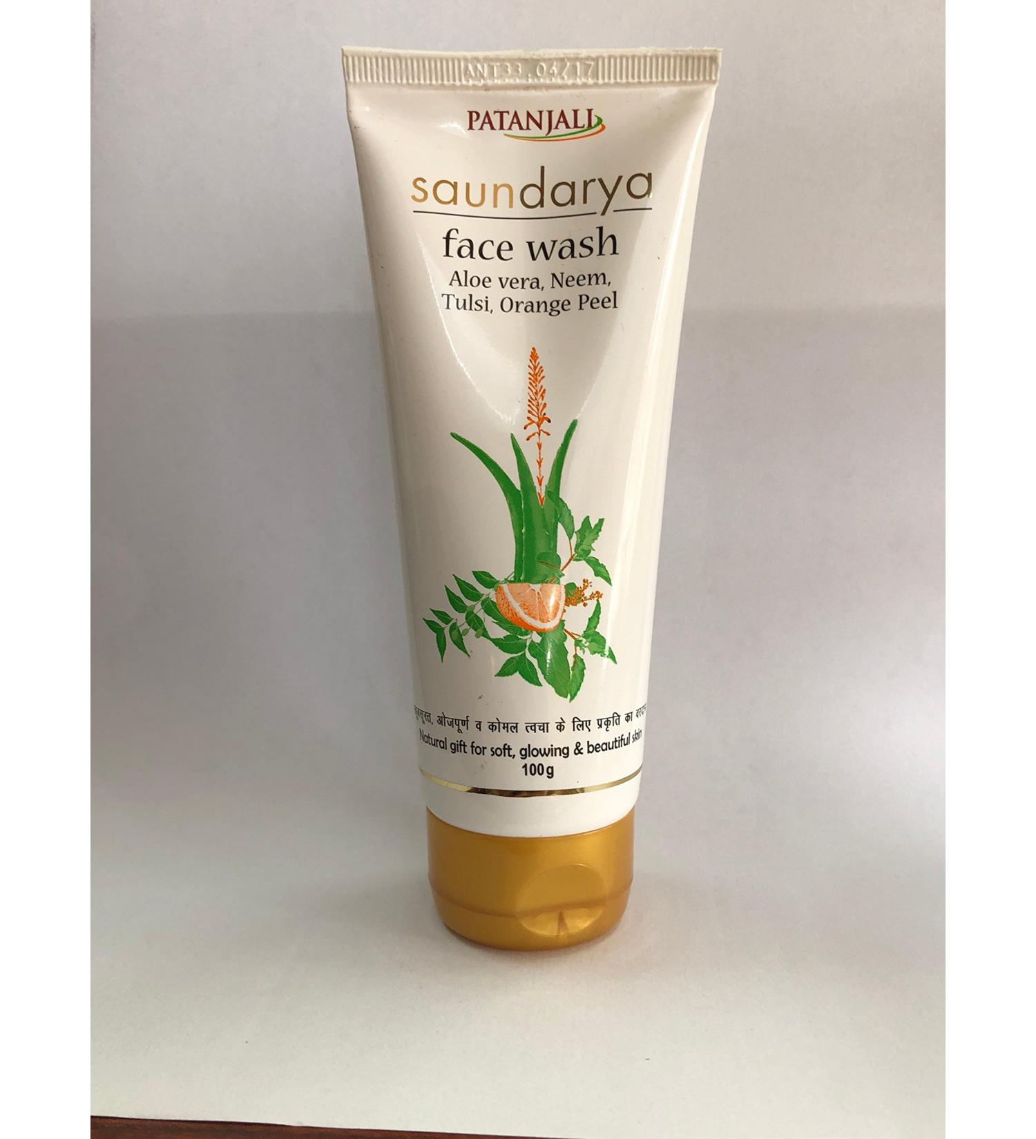 PATANJALI SAUNDARYA FACE WASH 100g