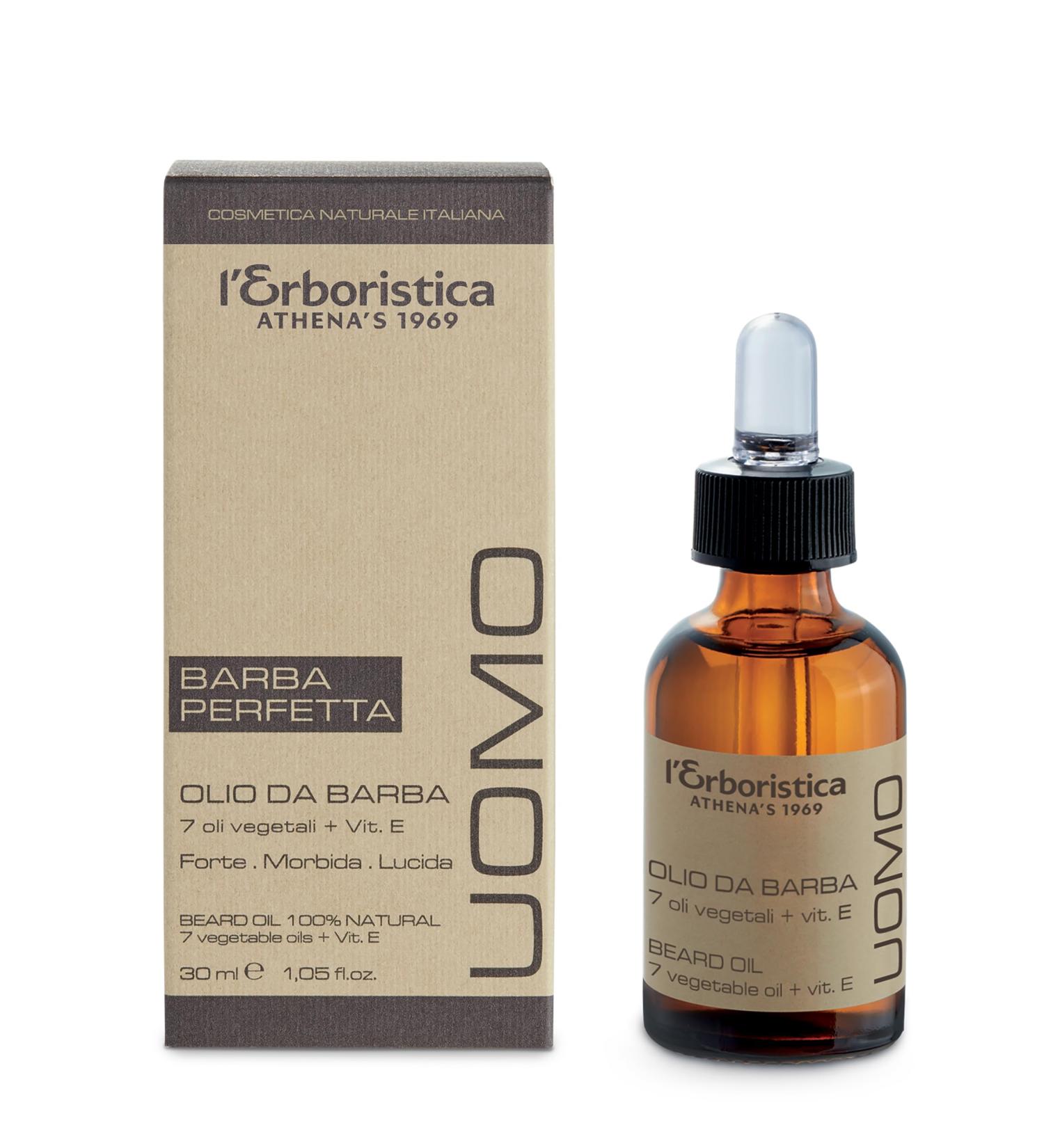 Erboristica Shaving Oil 30ml - Premium Aftershave for Smooth & Refreshing Shave | International Shipping Available - Buy Online on GoSupps.com
