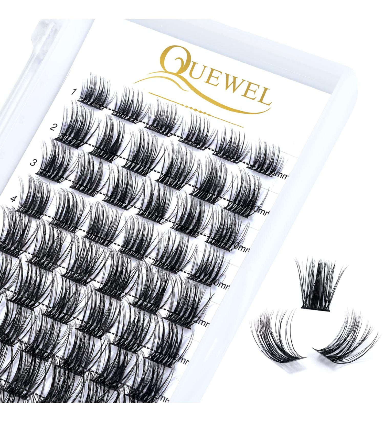 Individual Eyelashes QueWEL - Natural 03-C-Mix 8-16mm for DIY Makeup & Extensions | 1 Pack - Buy Online on GoSupps.com