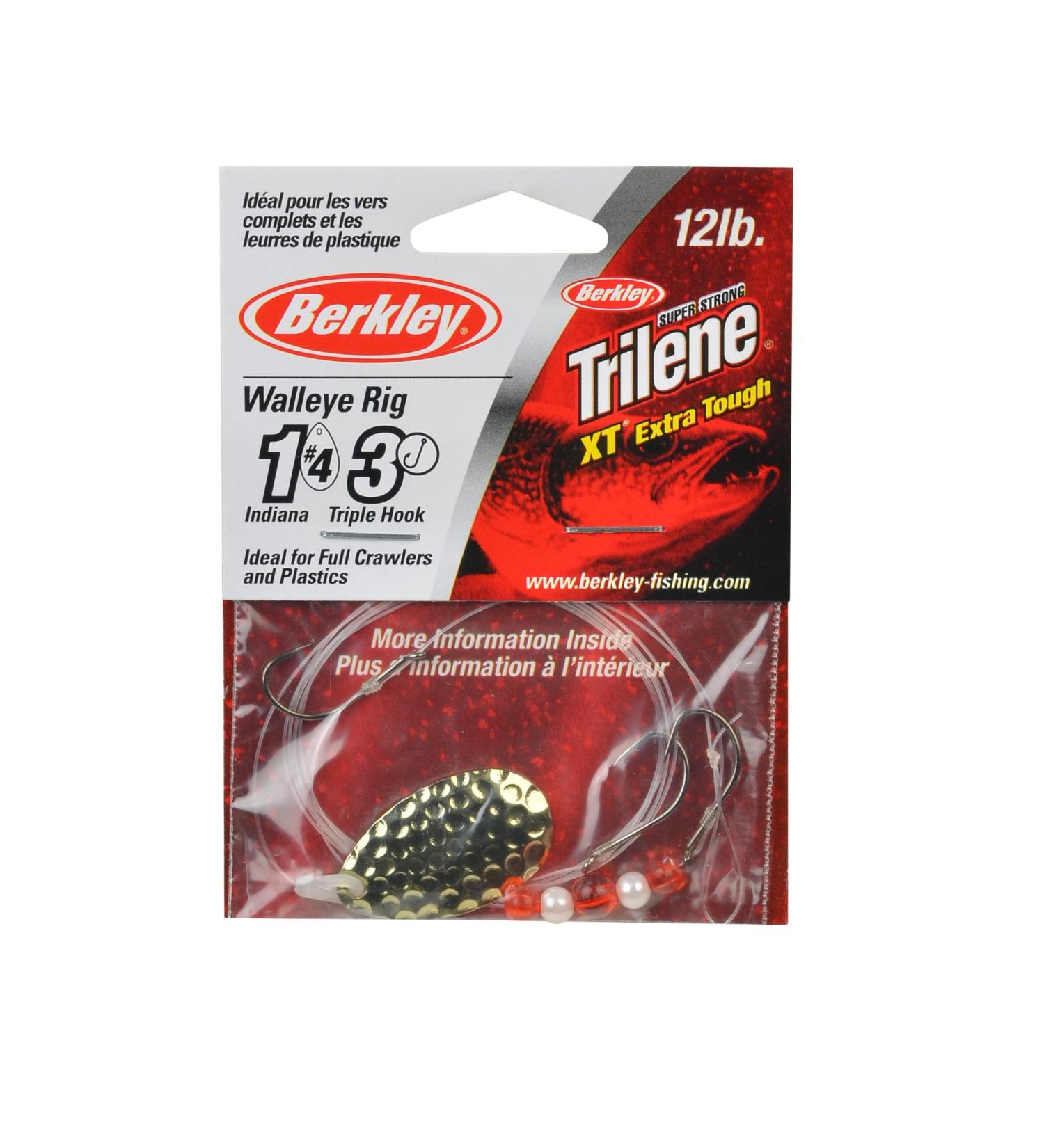 Berkley Berkley Walleye Rigs Indiana Hammered Silver 42- Inch