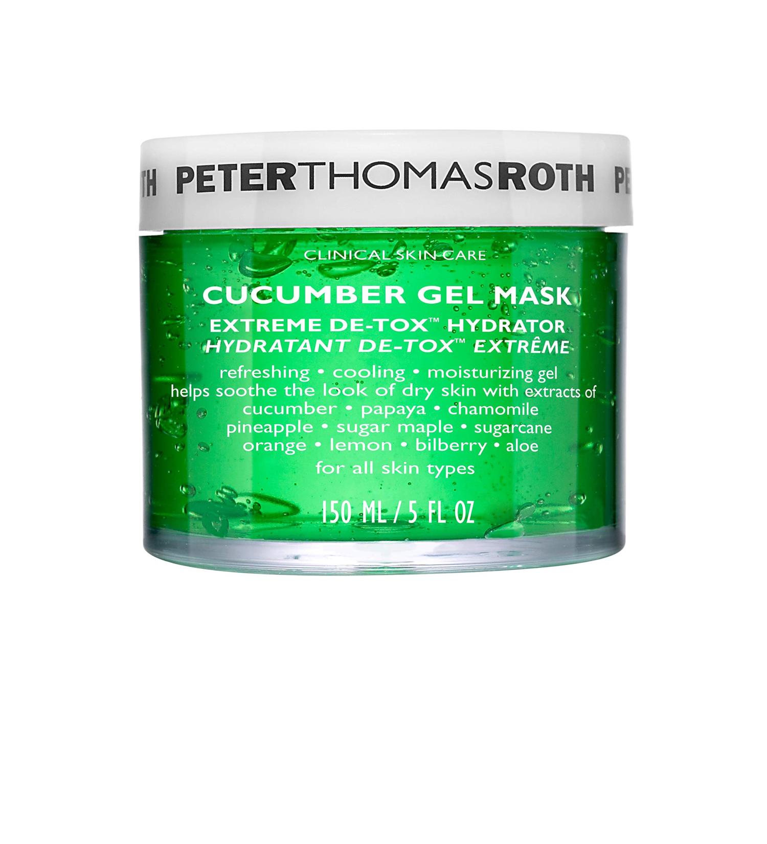 Peter Thomas Roth Cucumber Gel Mask 5 fl oz - Cooling & Hydrating Facial Mask - Buy Online on GoSupps.com