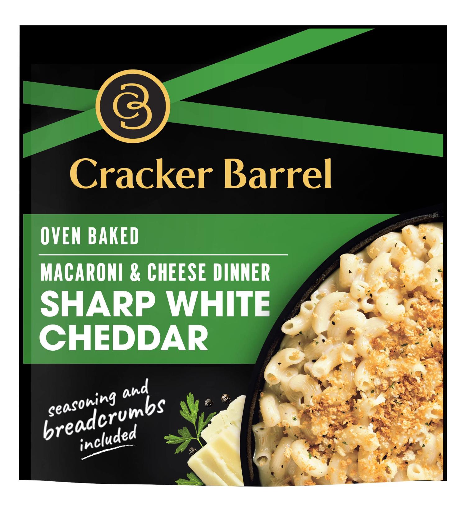 Cracker Barrel Sharp White Cheddar Macaroni & Cheese - 12.3 oz Bag - Buy Online on GoSupps.com