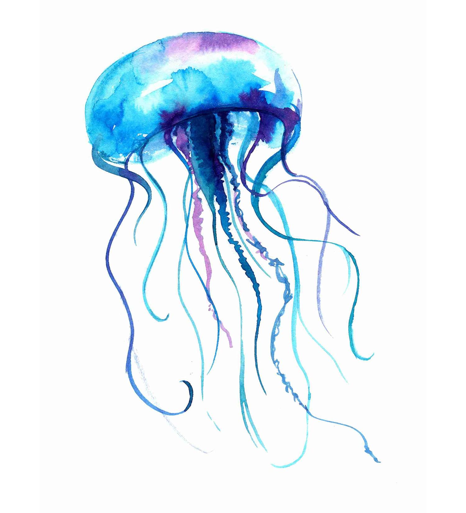 Dopetattoo 6 Sheets Temporary Jellyfish Tattoo Set for Men and Women - Fake tattoos for Neck, Arm, Chest - Buy Online on GoSupps.com