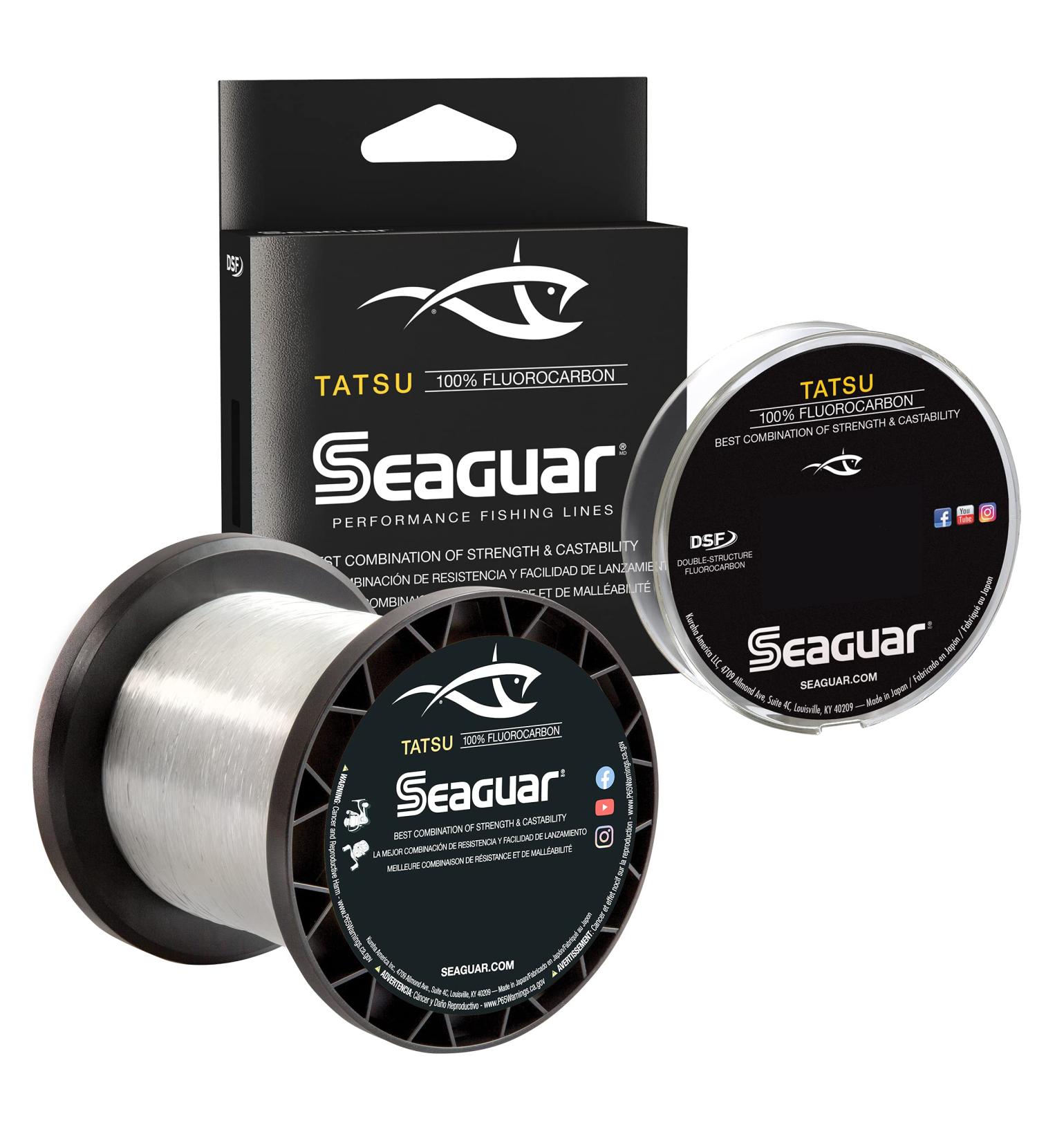 Seaguar Tatsu 6lb 200yd Fluorocarbon Fishing Line - Strong, Supple, Premium Quality - Buy Online on GoSupps.com
