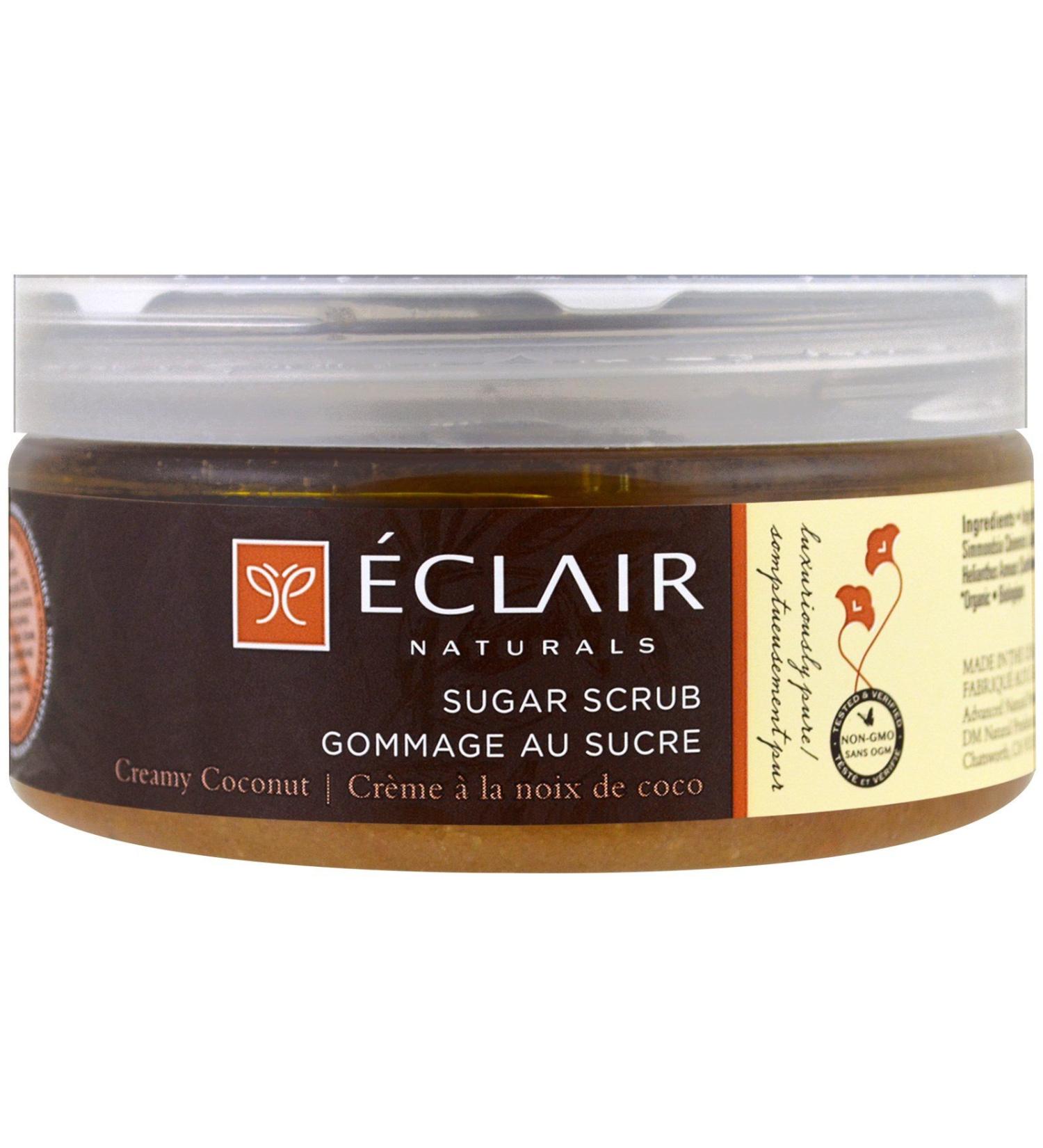 Buy Creamy Coconut Sugar Scrub 9 oz - Natural Exfoliating Body Care | International Shipping Available - Buy Online on GoSupps.com