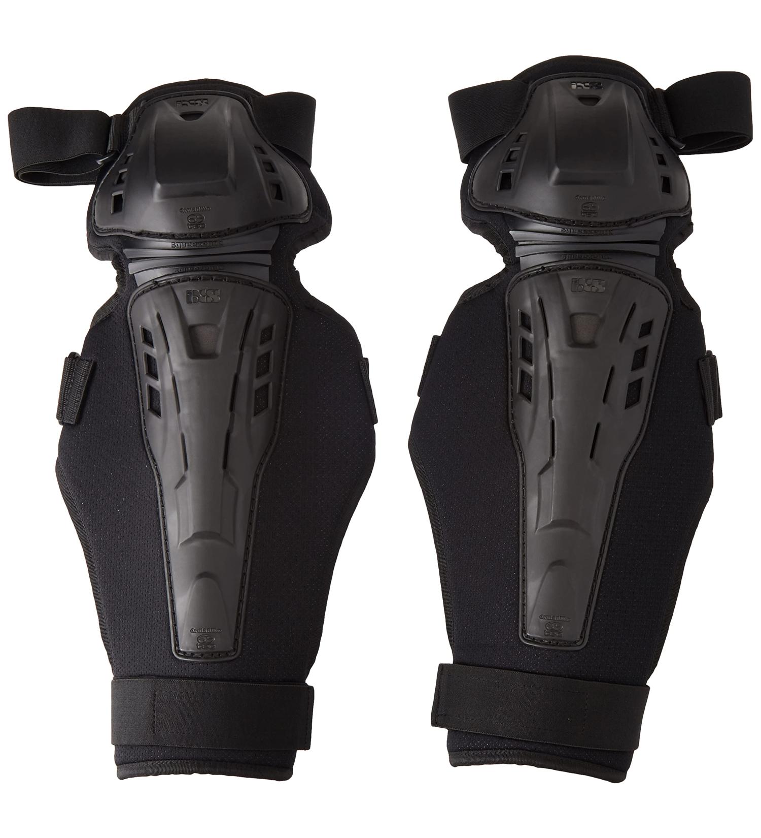 IXS Hammer Knee/Shin Guard Knee Protectors MTB/BMX Unisex Adults Black XS