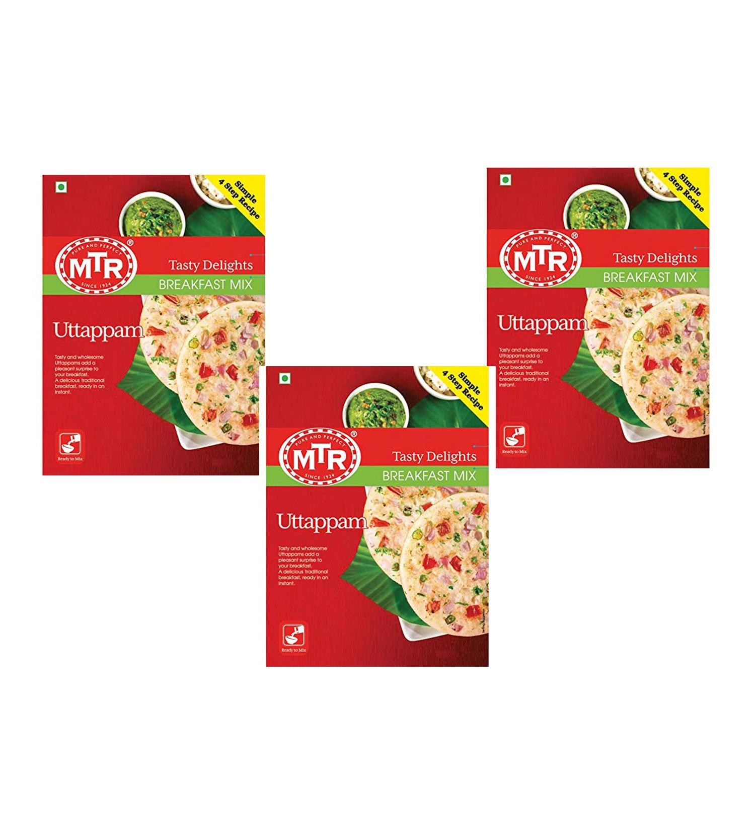 MTR - Uttappam (Crepe Mix) - 500g - Pack of 3