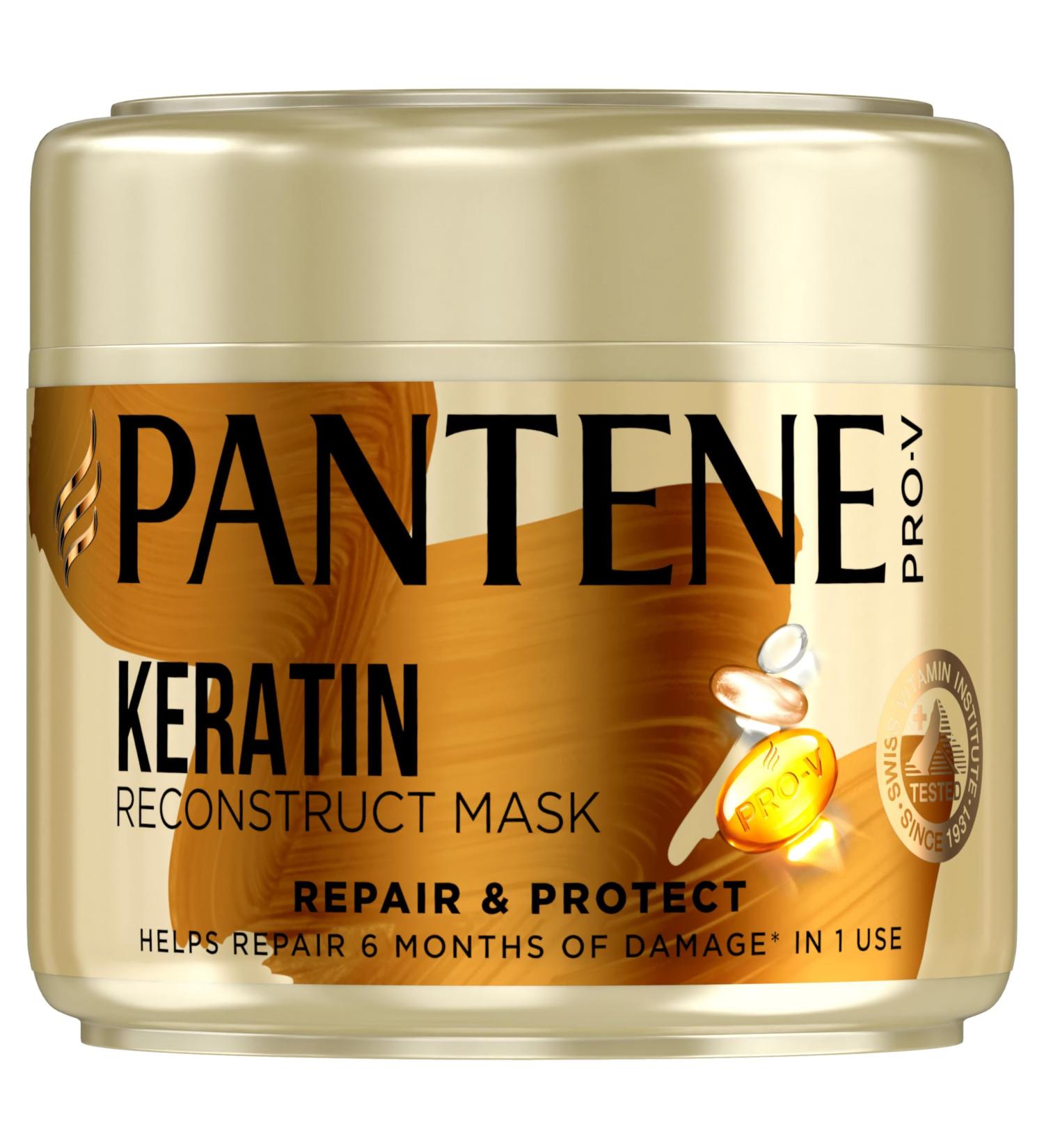 Pantene Pro-V Repair & Protect Hair Mask 300ml - Deep Conditioning Treatment - Buy Online on GoSupps.com