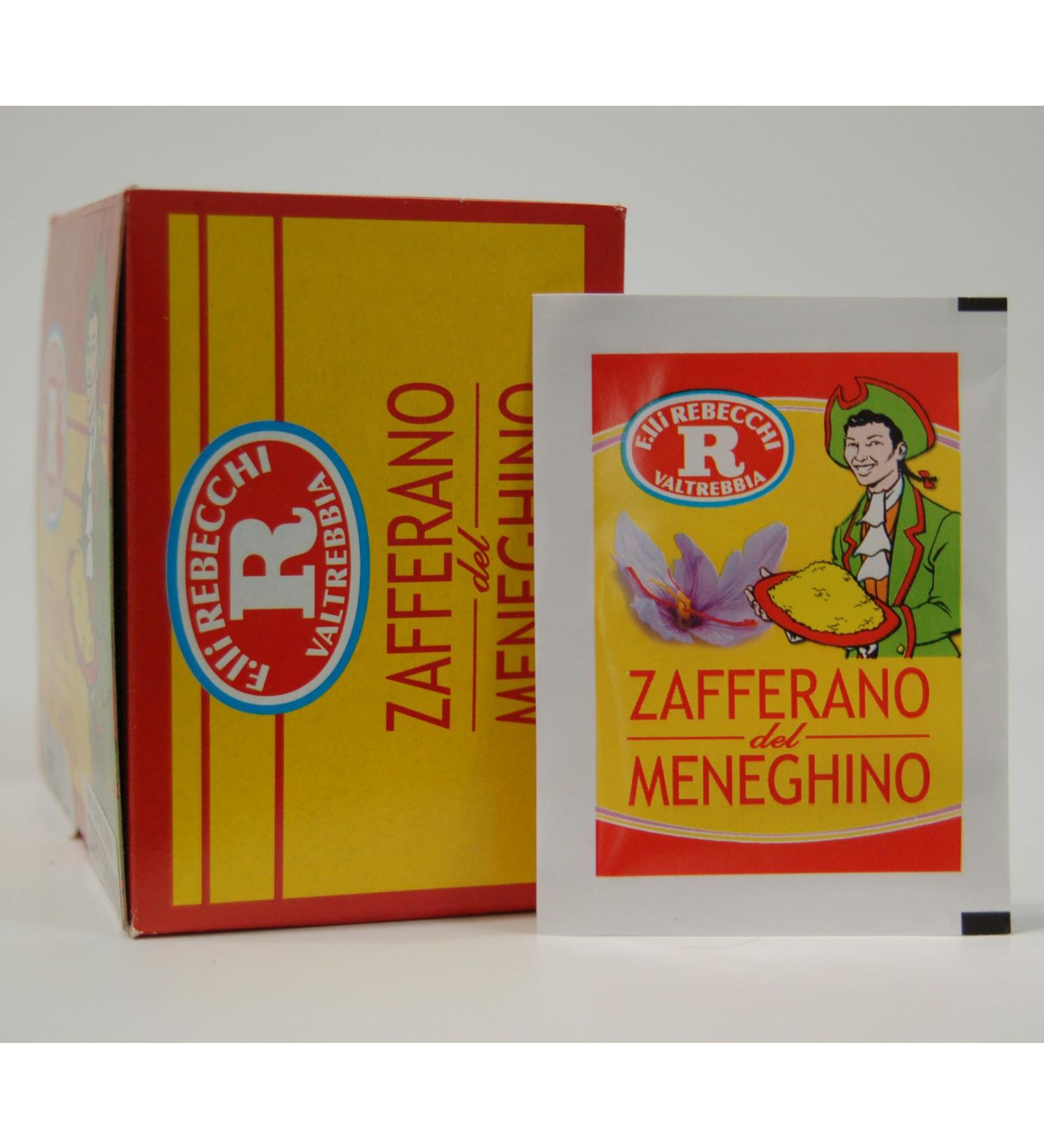 Zafferano del Meneghino Italian Saffron Powder, 0.125 Gram (Pack of 5)