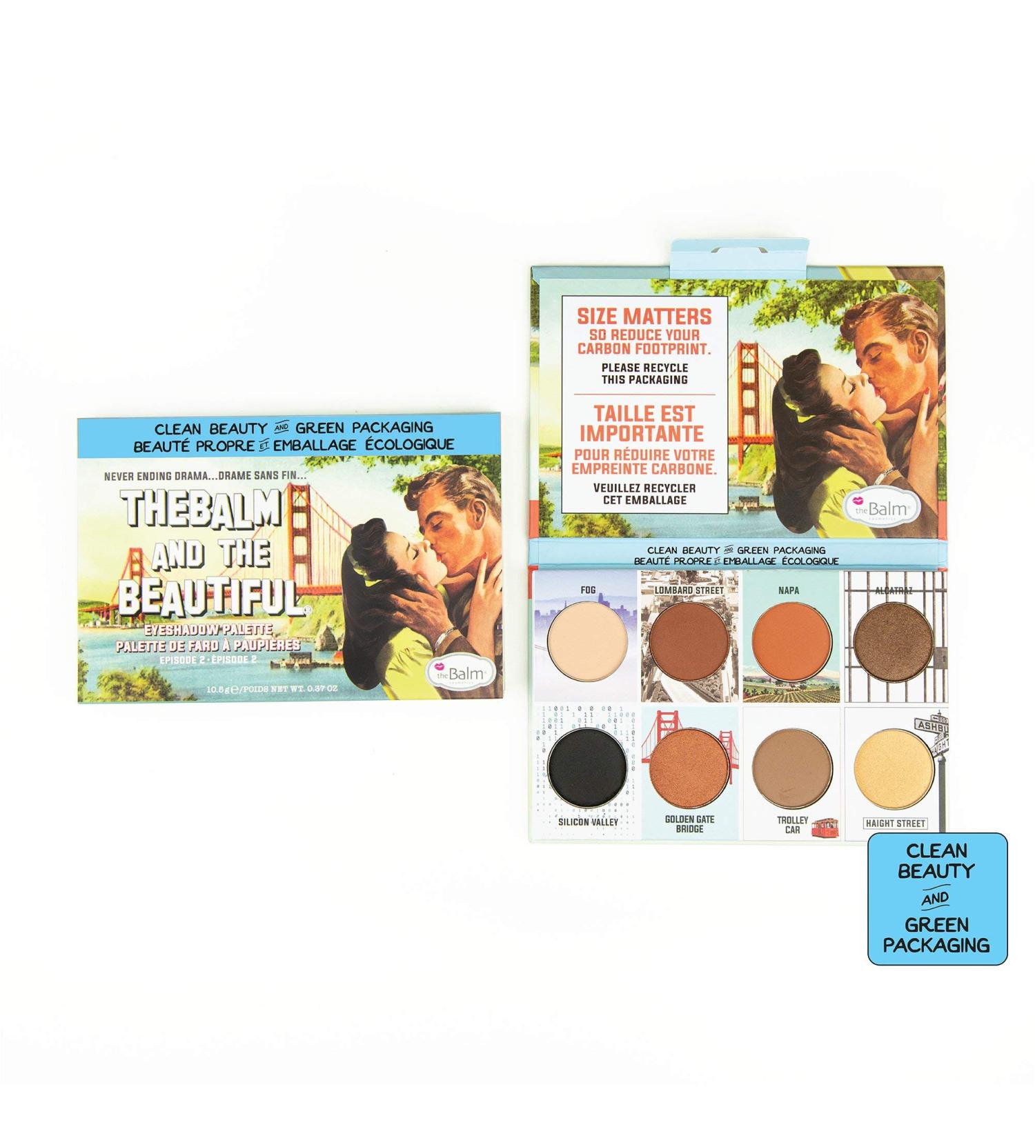 theBalm Clean and Green Eyeshadow Palette Episode 2 - theBalm and the Beautiful - Buy Online on GoSupps.com