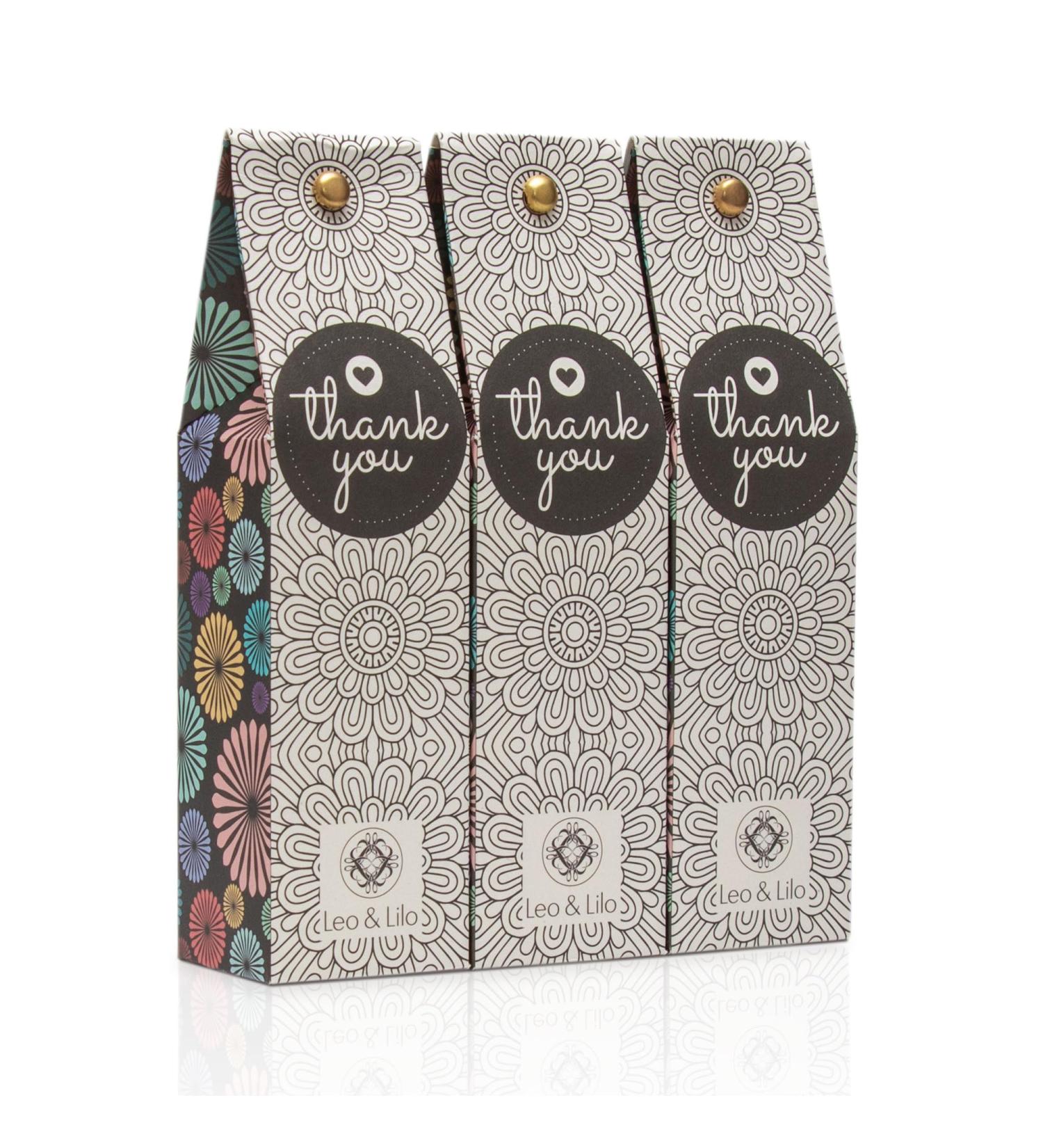 Leo & Lilo Small Greeting Hand & Body Lotion with Bio Aloe Vera - 3 x 50 ml in 'Thank You' Gift Packaging | Perfect for Gifting - Buy Online on GoSupps.com