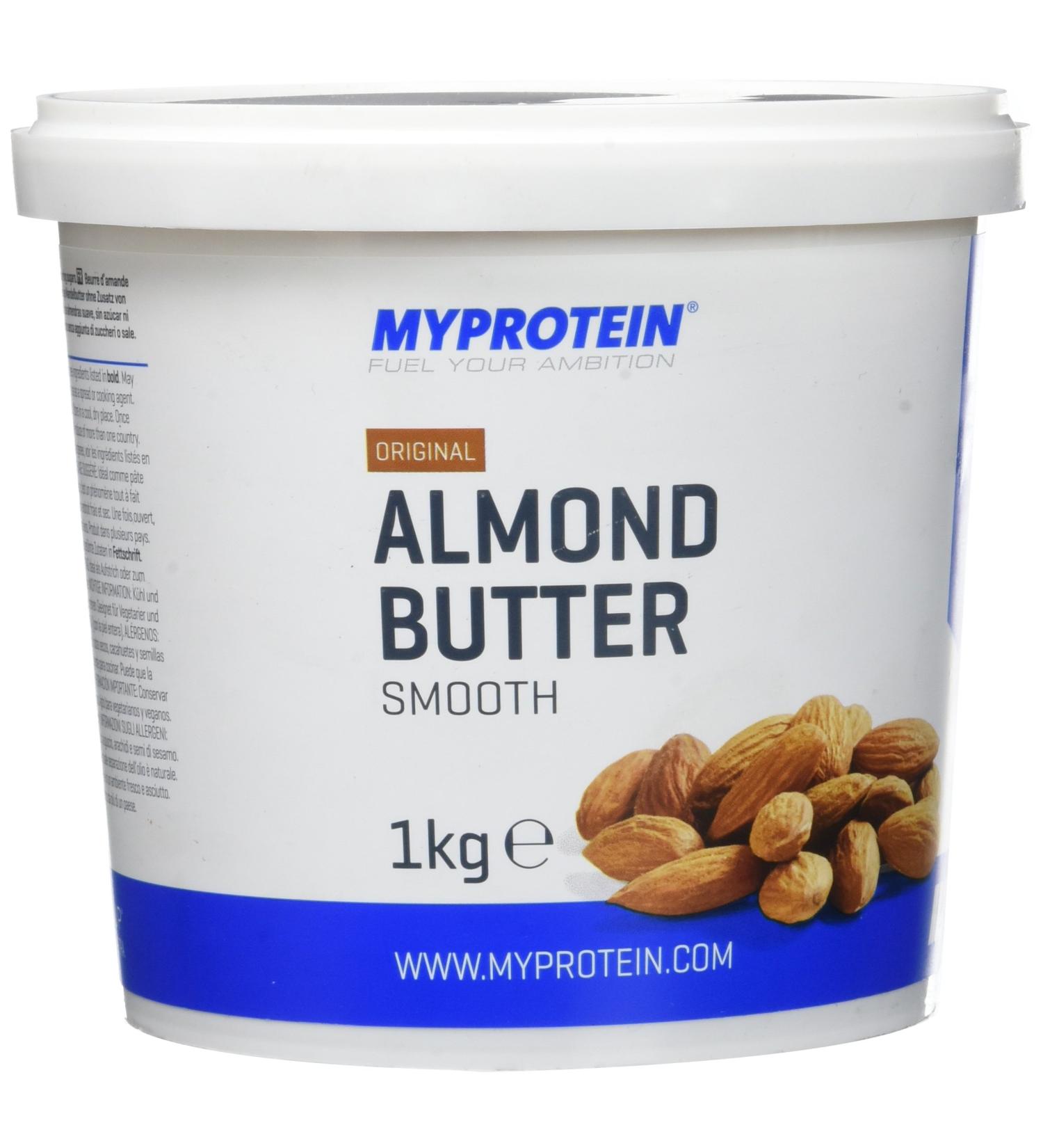 My Protein Beurre d'Amande Smooth 1 kg - Buy Online on GoSupps.com