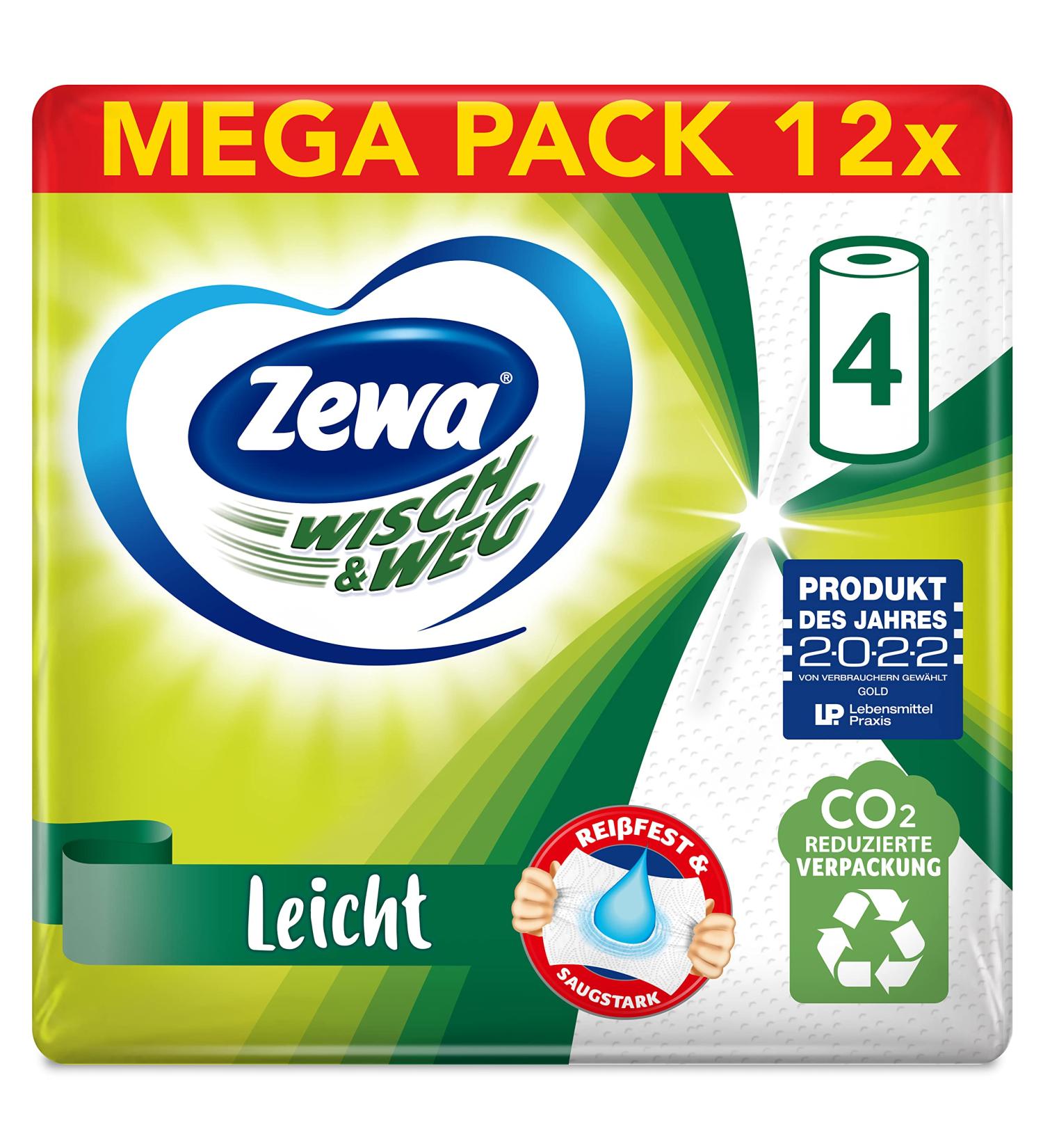 Zewa Wipe & Path Light - 48 Pieces | Premium International Shipping Available - Buy Online on GoSupps.com