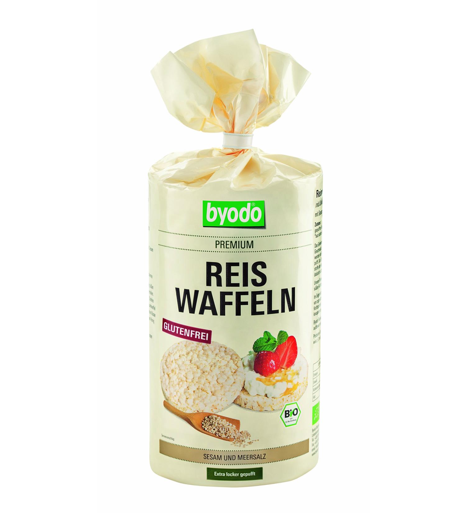 Byodo Organic Rice Cakes with Sesame (1 x 100 gr) with Sesame