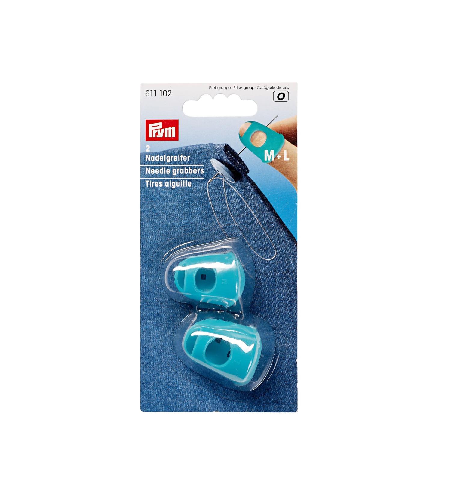 Prym Silicon M & L Needle Grabber - Turquoise | 14 x 7 x 2 cm - Buy Online on GoSupps.com