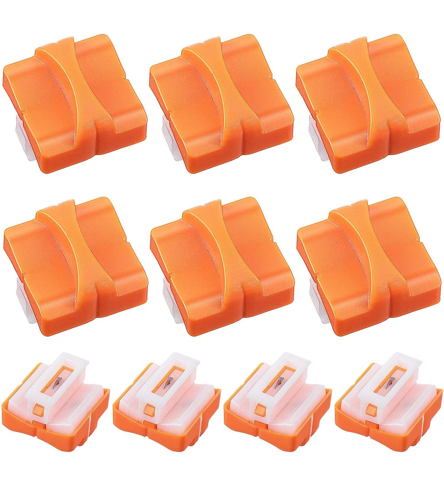 10 Pieces Paper Cutter Replacement Blade Paper Trimmer Replacement Blade Cutting Replacement Blades Paper Trimmer Blades Refill for A4 Black and White Paper Trimmer (Orange) - Buy Online on GoSupps.com