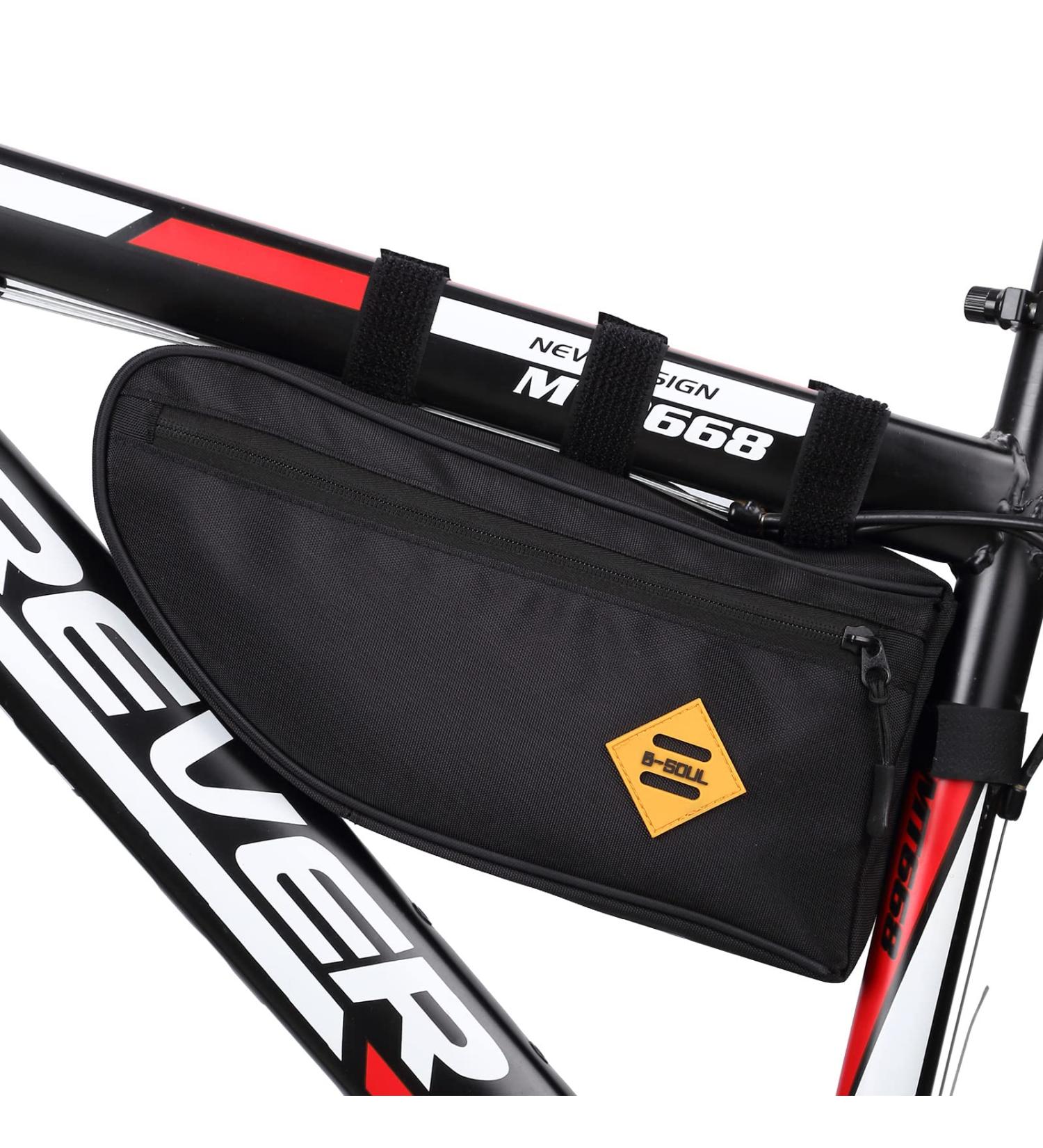 WMAWJBT XL Waterproof Bicycle Triangle Frame Bag | Bike Rack Storage Accessory for Road & Mountain Bikes - Buy Online on GoSupps.com