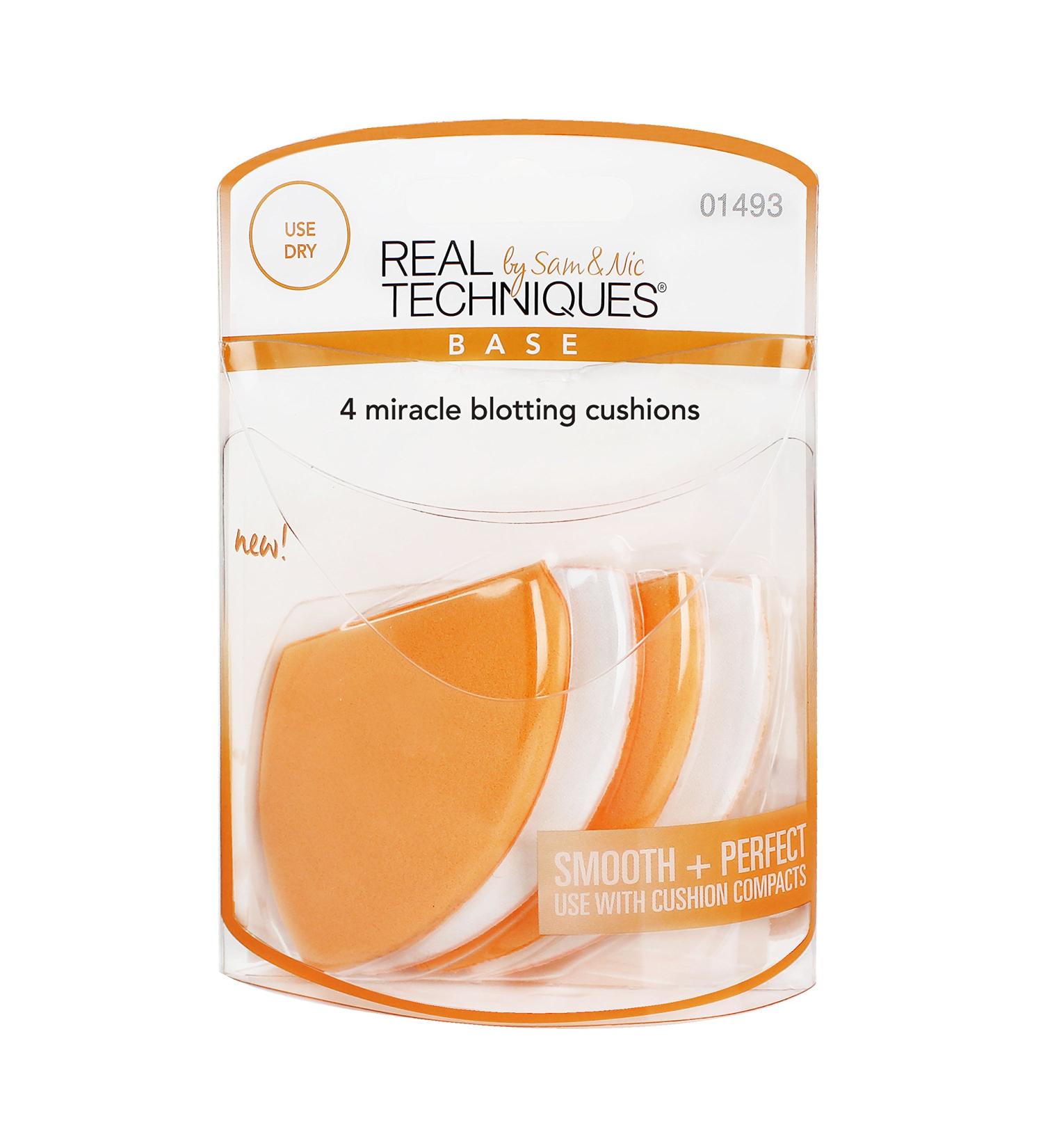 Real Techniques 4 Miracle Blotting Cushionsotting Cushions - Buy Online on GoSupps.com