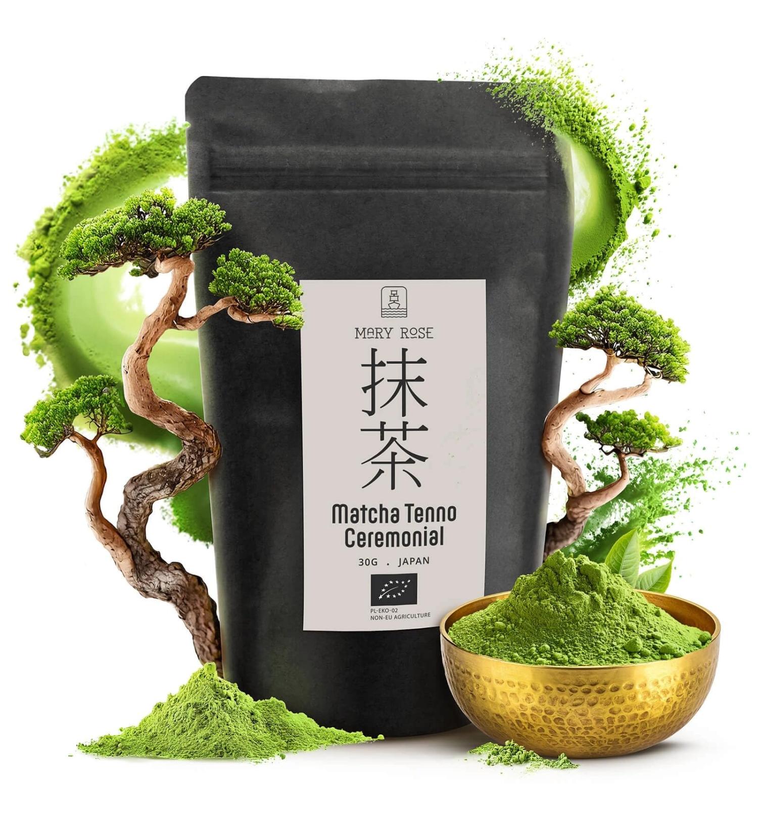 Mary Rose Matcha C r monielle Tenno 30g Th Vert Japonais Imp rial de Miyazaki - Buy Online on GoSupps.com