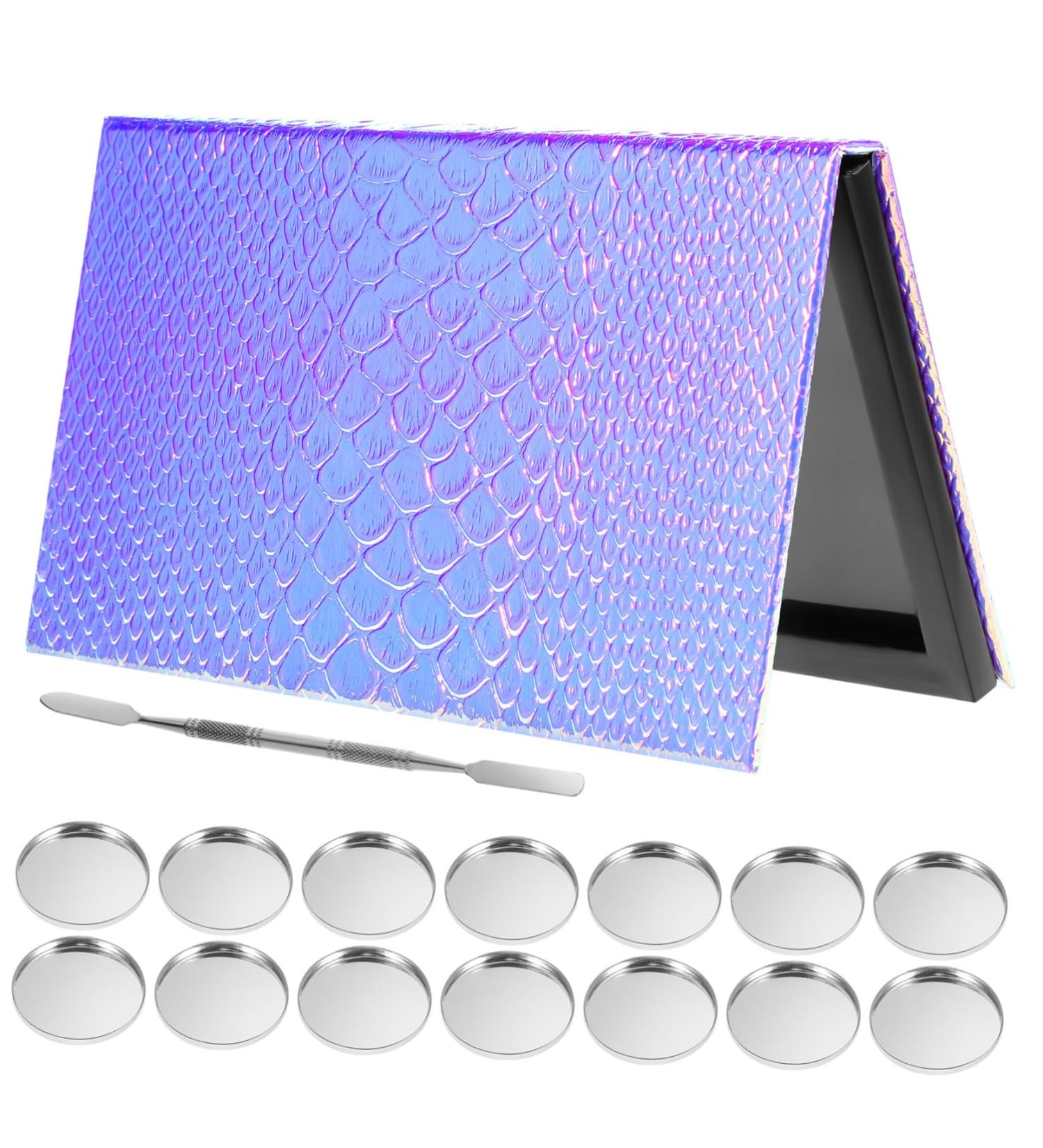 Palette de Maquillage Magn tique Vide avec Petits Pots M talliques et Raclette Grand Espace pour Ombres Paupi res Organisateur Cosm tique Pratique et l gant - Buy Online on GoSupps.com