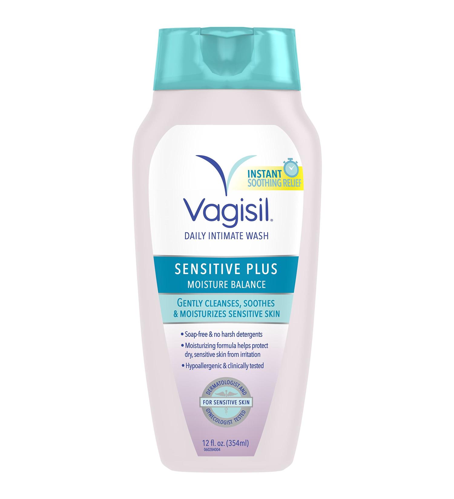 Vagisil Sensitive Plus Moisturizing Wash for Women 12 oz