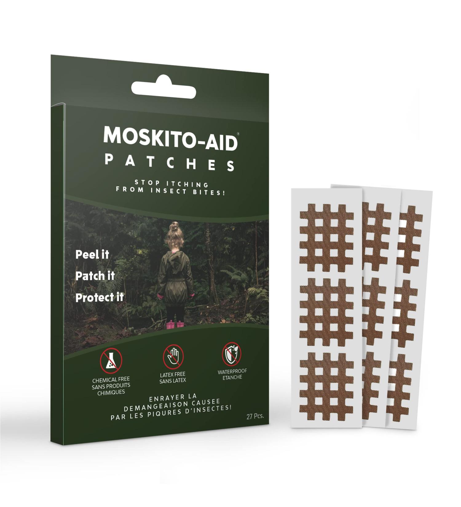 Moskito-Aid Itch & Scratch Relief Patches - Bug & Mosquito Bite Relief - Buy Online on GoSupps.com
