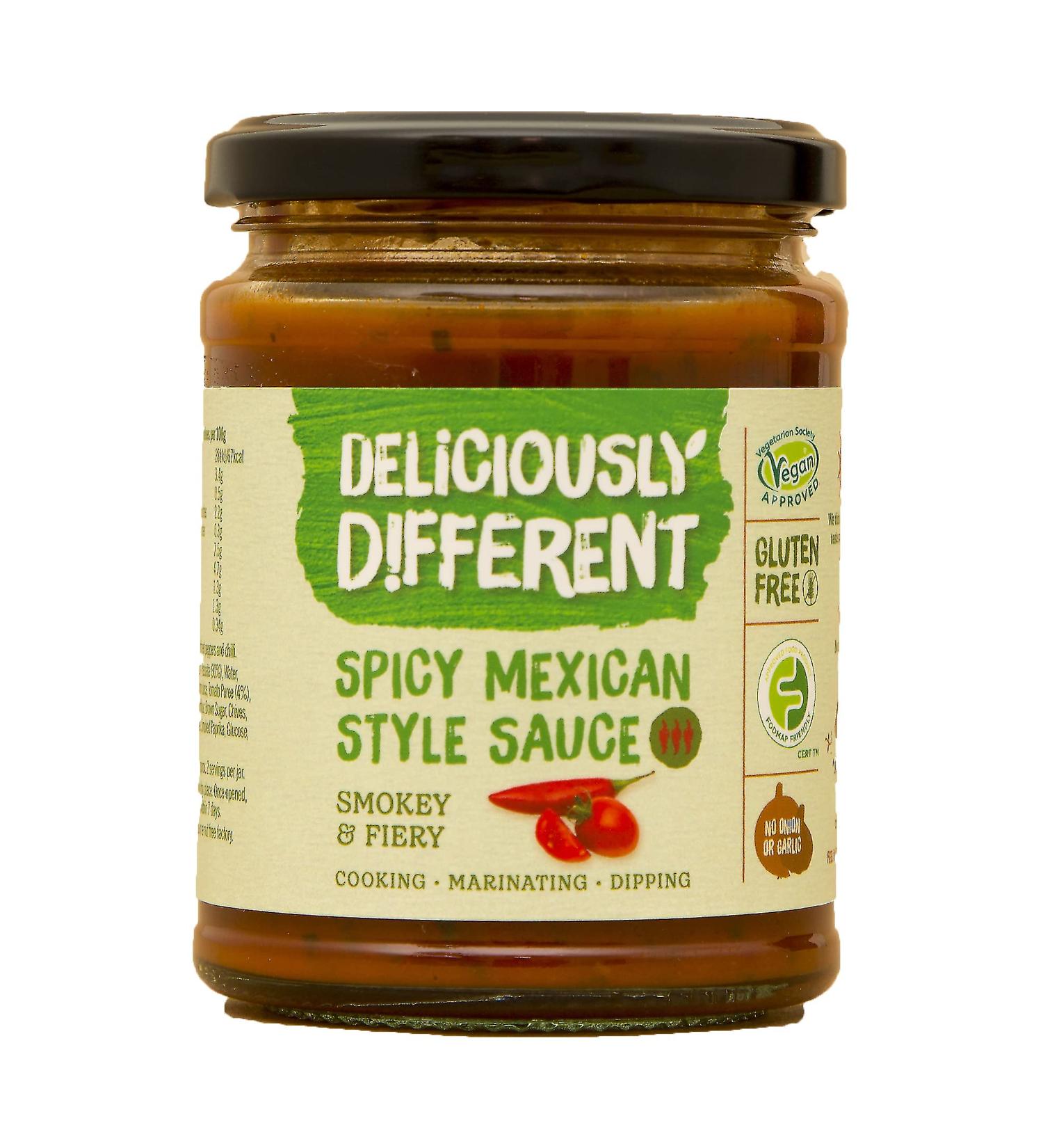 Deliciously Different Spicy Mexican Style Sauce Low Fodmap Certified
