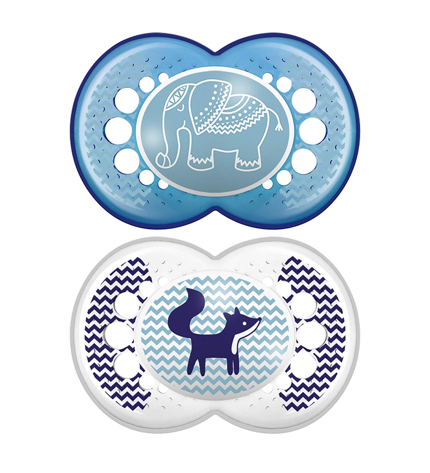 Original Pacifier (2 pack) 16+ Months Boy Boy Animal Print - Buy Online on GoSupps.com