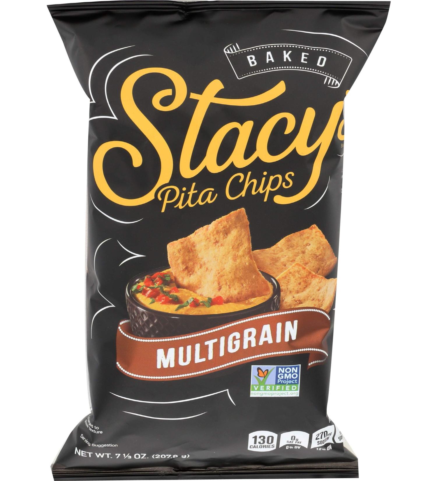 Stacy's Snacks Multigrain Pita Chips 7.33 OZ - Crunchy and Delicious Snack Option - Buy Online on GoSupps.com