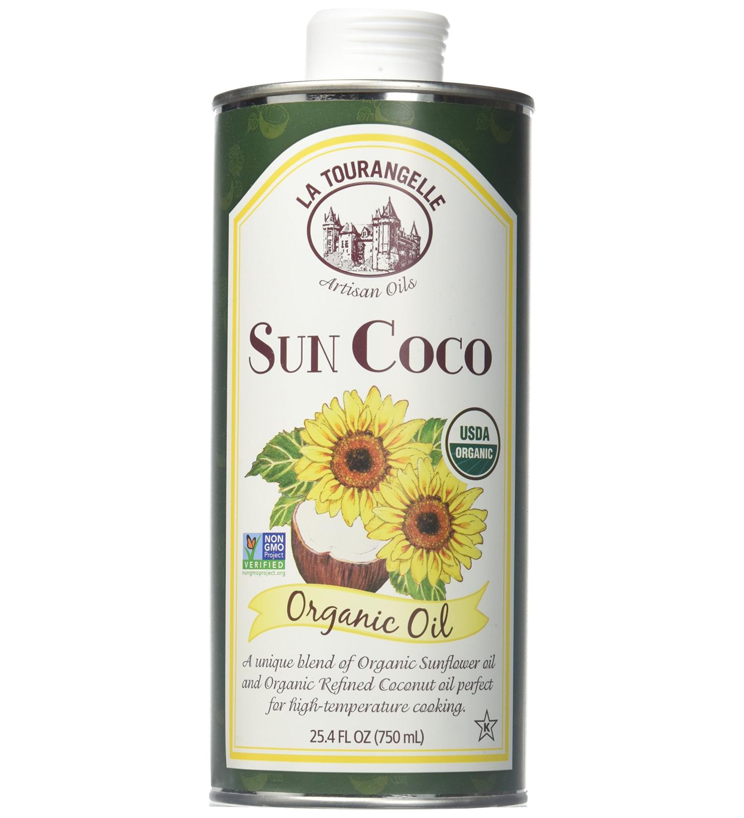 Buy La Tourangelle Organic SunCoco Sunflower & Coconut Oil Blend - 25.4 fl oz (750 ml) - Buy Online on GoSupps.com