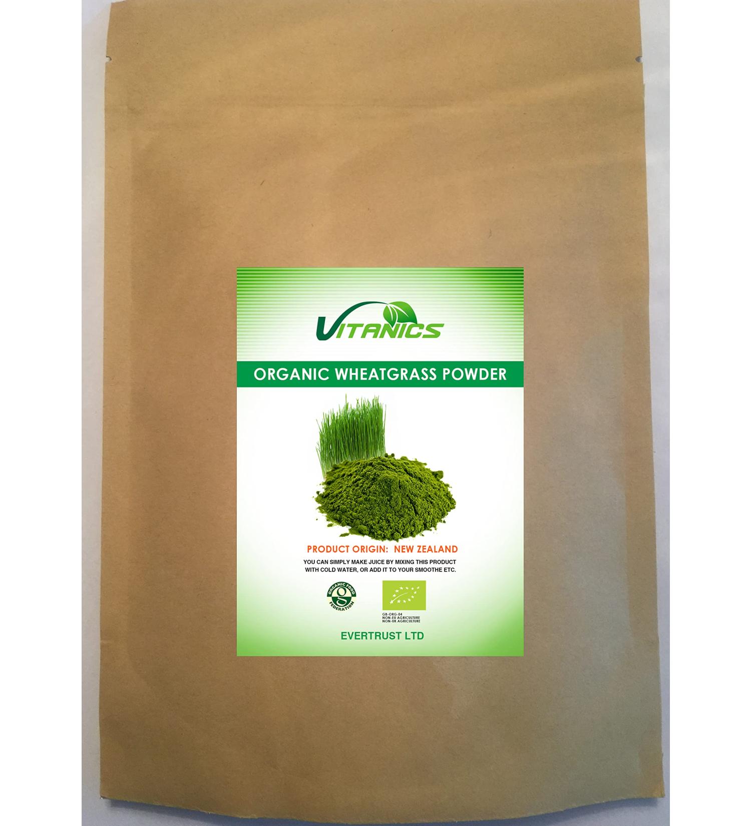 Vitanics Organic Wheatgrass Powder (New Zealand) (Wheatgrass Powder) (300g)