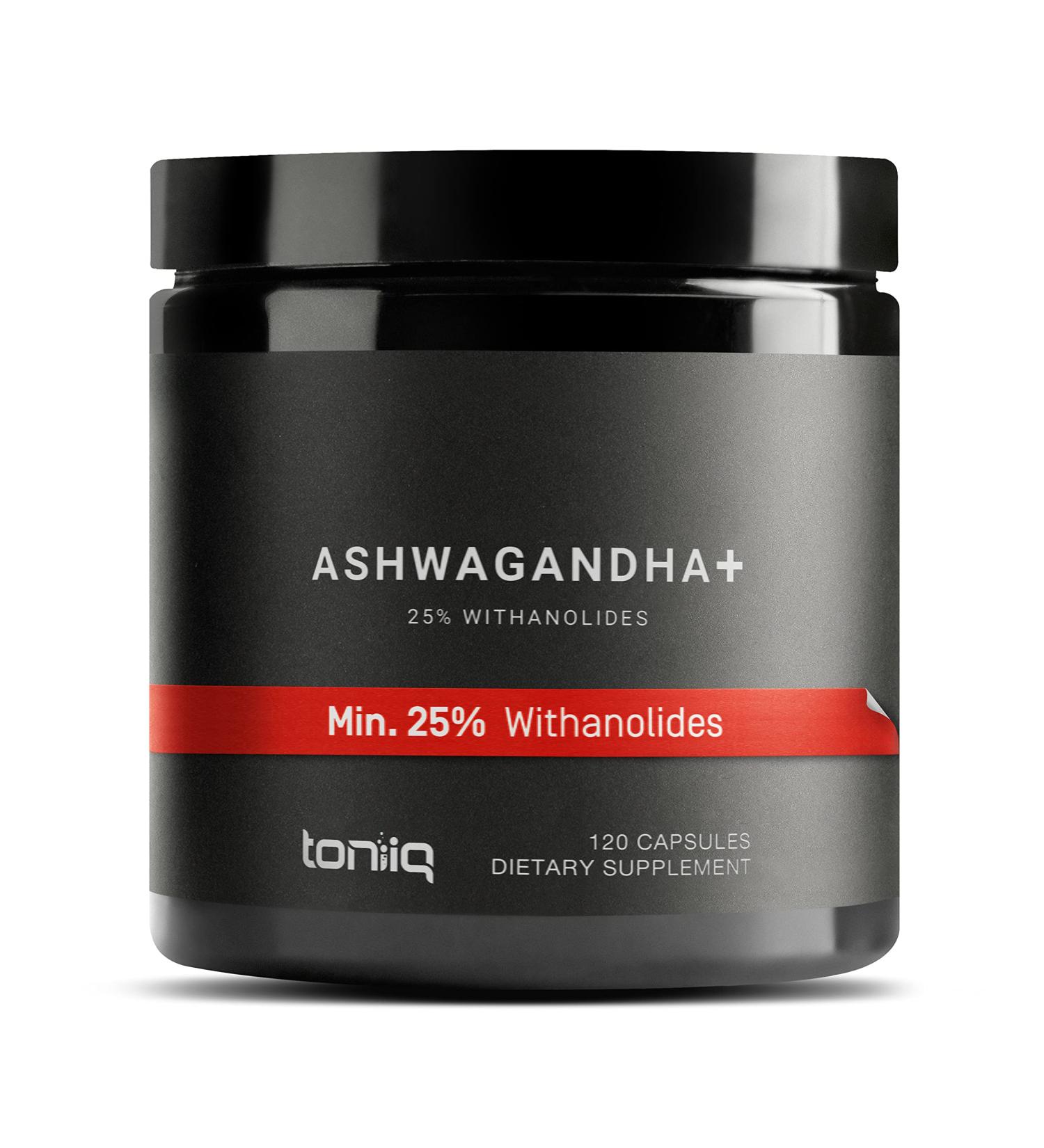 Ultra High Strength 52,000mg Ashwagandha Capsules - 25% Withanolides - Wild Harvested in India - 120 Veggie Capsules - Buy Online on GoSupps.com