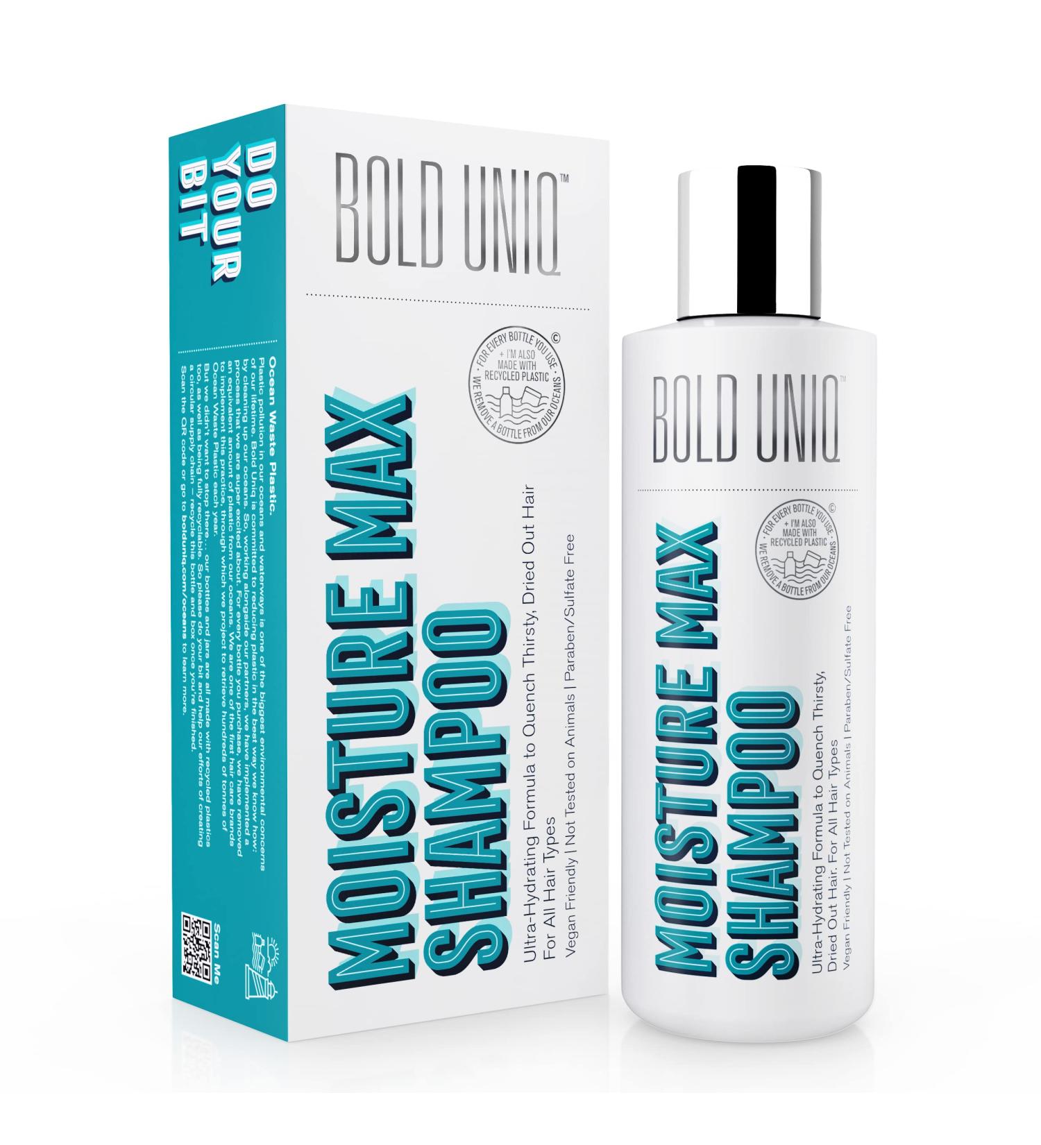 Hydrating Shampoo for Dry Hair - Adds Moisture, Shine, and Repair. Vegan & Cruelty-Free Formula for Colored, Curly, and Frizzy Hair - 8 Fl.Oz - Buy Online on GoSupps.com