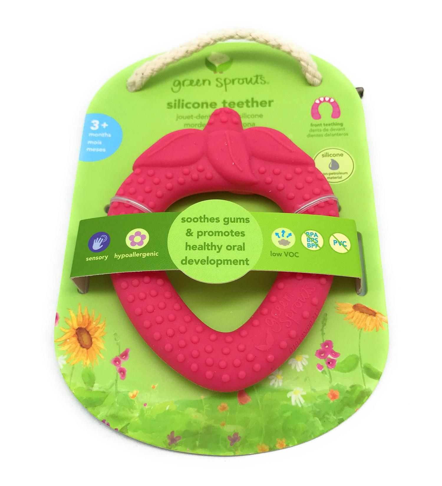 Green Sprouts Silicone Fruit Teether  1 EA