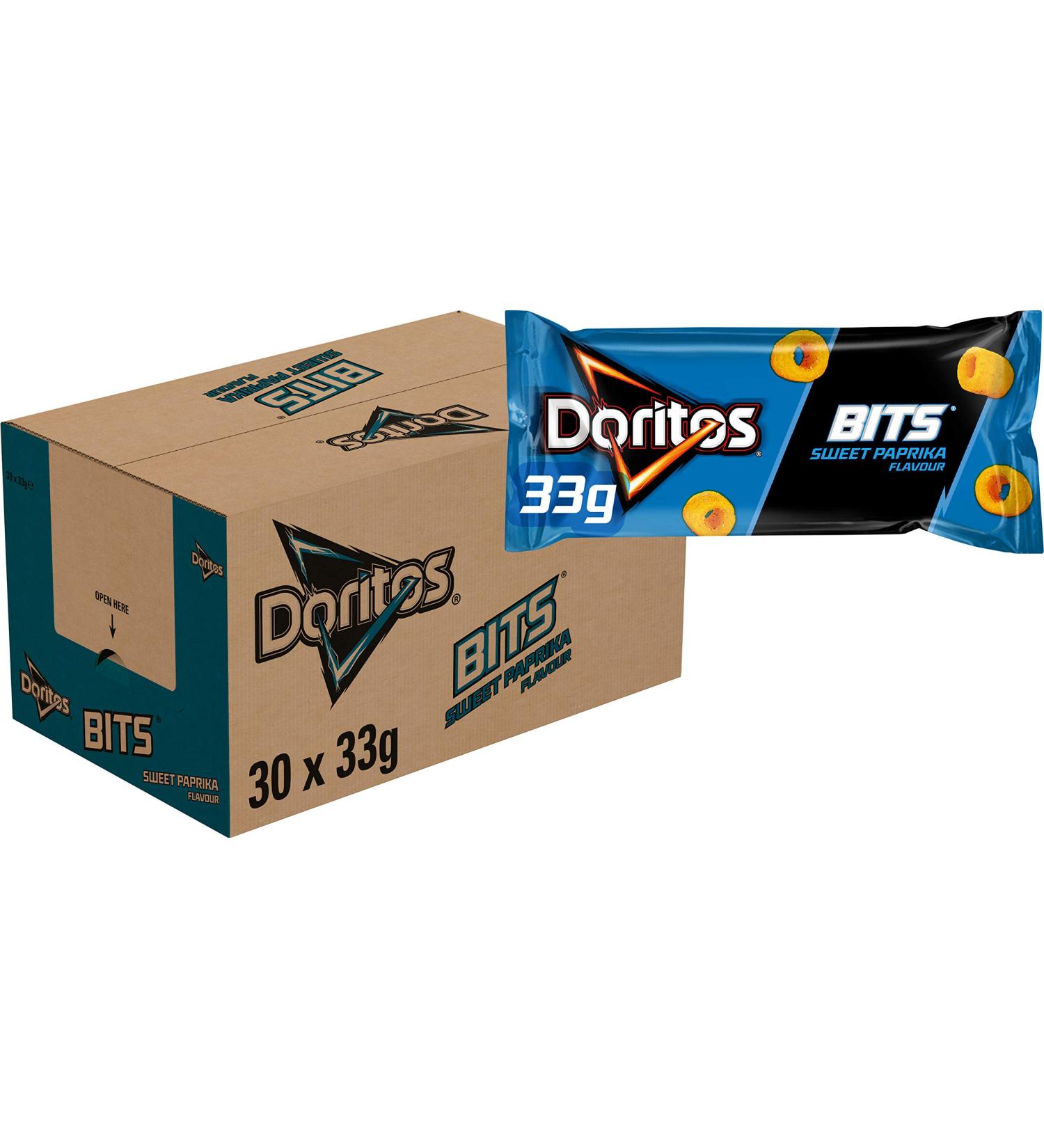 Buy Doritos Bits Sweet Paprika Chips | 30 Pack (33g each) | International Shipping Available - Buy Online on GoSupps.com