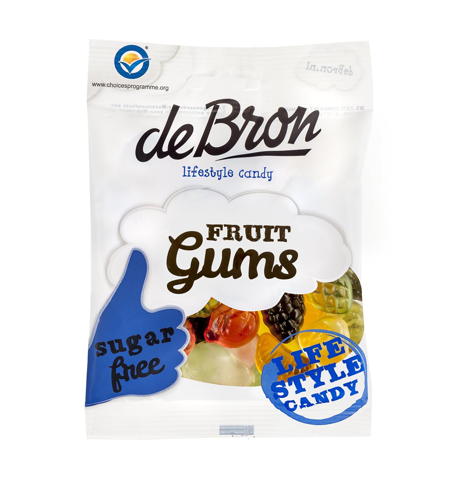  De Bron De Bron Fruitgums 100 g - Lot of 6 - Buy Online on GoSupps.com