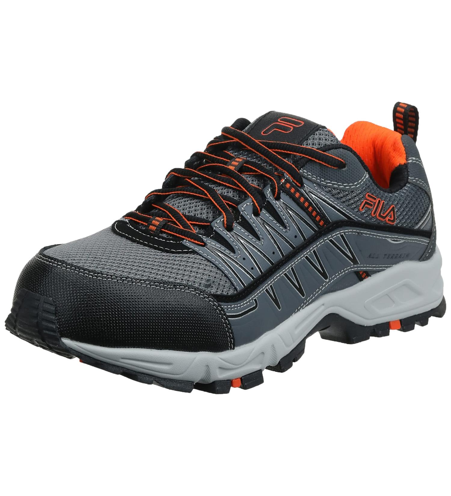 Fila Men's Memory At Peake Composite Toe Work Shoe 10.5 - CSRK/Black/Vorn - Buy Online on GoSupps.com