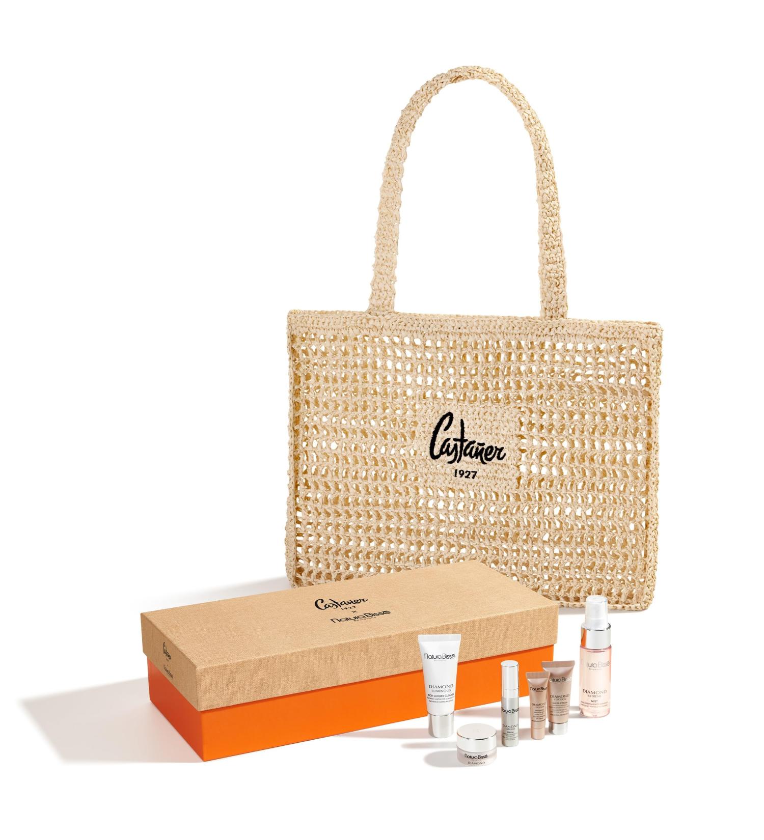 Casta er x Natura Biss Skincare Discovery Set A Complete 6-piece Routine In An Exclusive Raffia Tote Bag - Buy Online on GoSupps.com