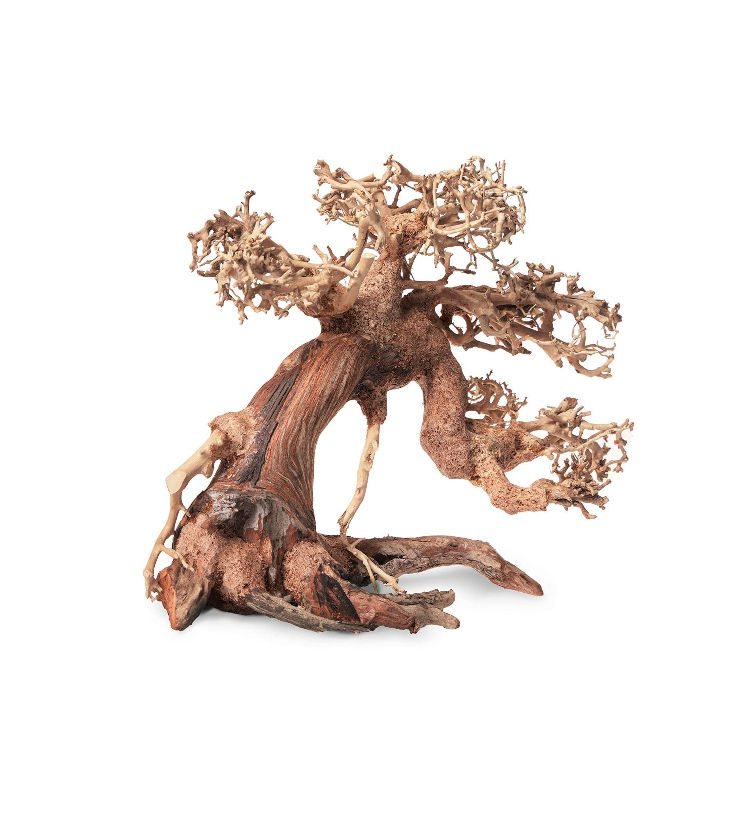 Aquarium Wood Bonsai Tree Decoration Premium Pieces Aquascaping Root Iwagumi Tree L 30x25x20cm - Buy Online on GoSupps.com