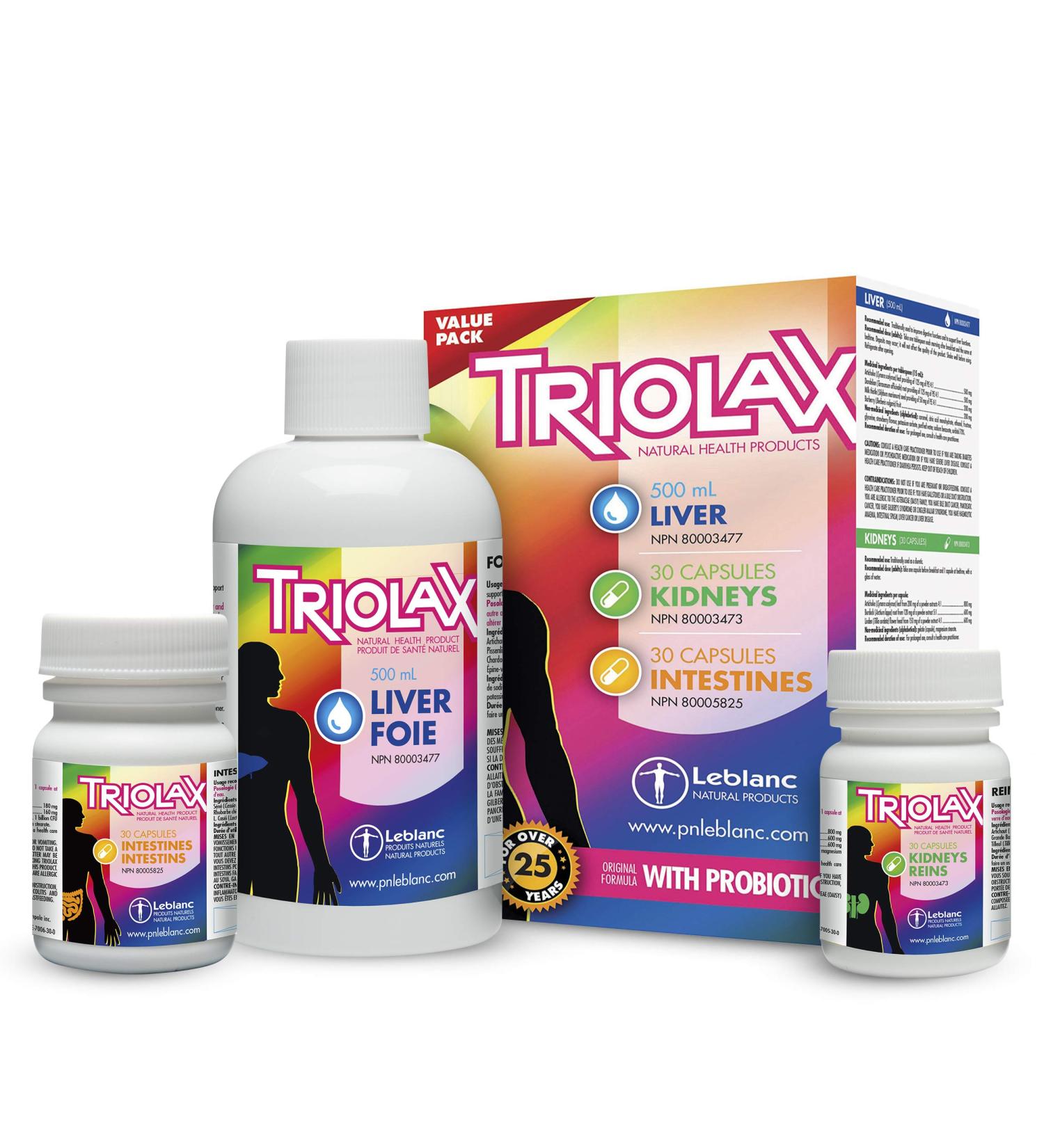 Dr Leblanc Triolax Body Detox Purification & Revitalization Original 15 Days - Buy Online on GoSupps.com