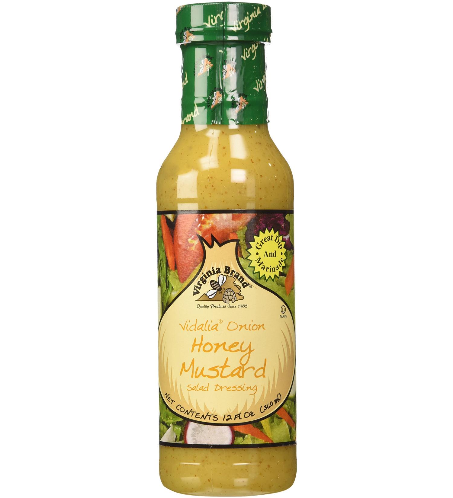 Virginia Brand Vidalia Onion Honey Mustard 12oz - Pack of 6 | Delicious Condiment for Savory Dishes - Buy Online on GoSupps.com