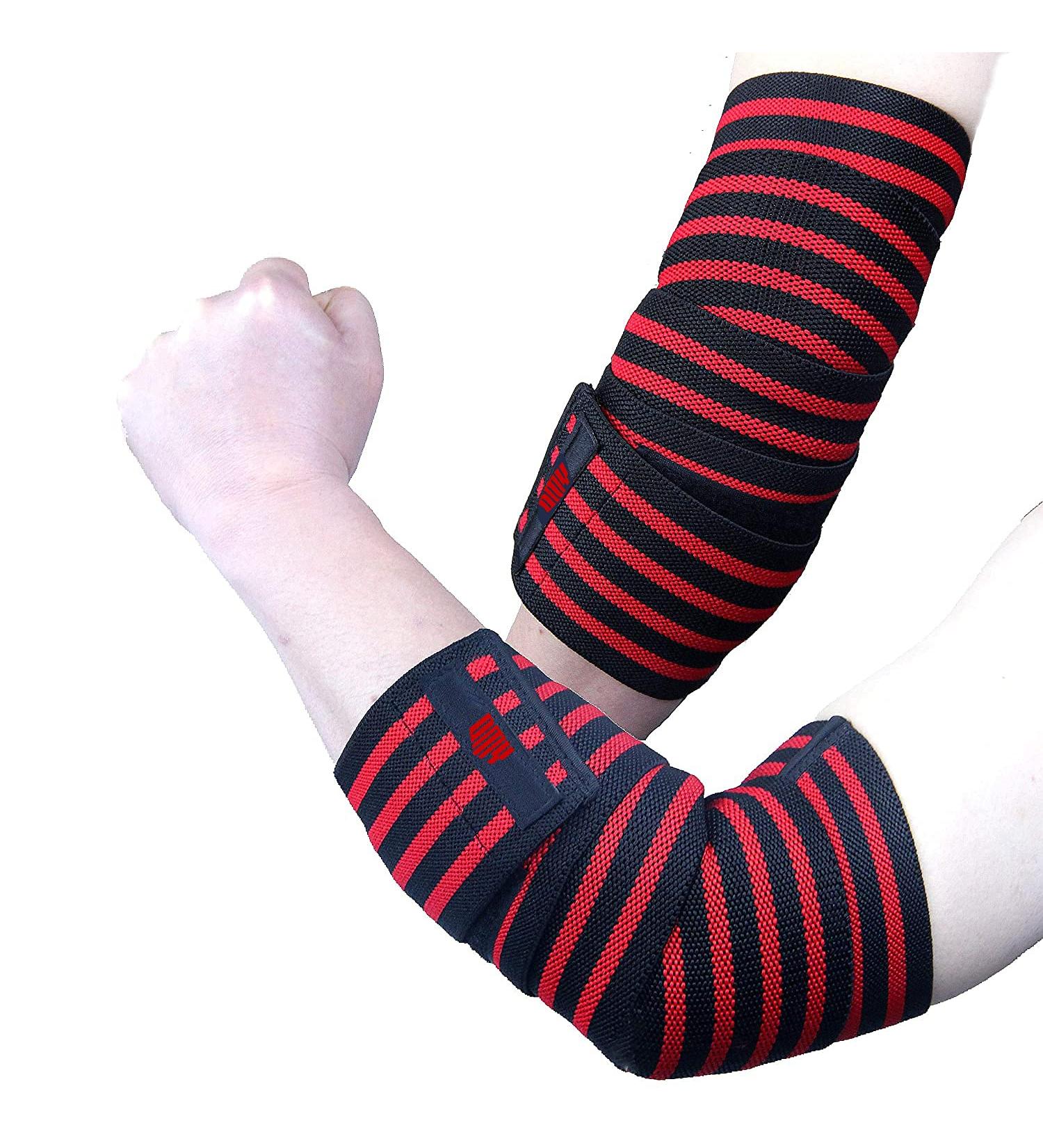 MY Elbow Sleeve Wraps - Brace for Bursitis, Workout, Gym | Supportive Elbow Straps - Buy Online on GoSupps.com