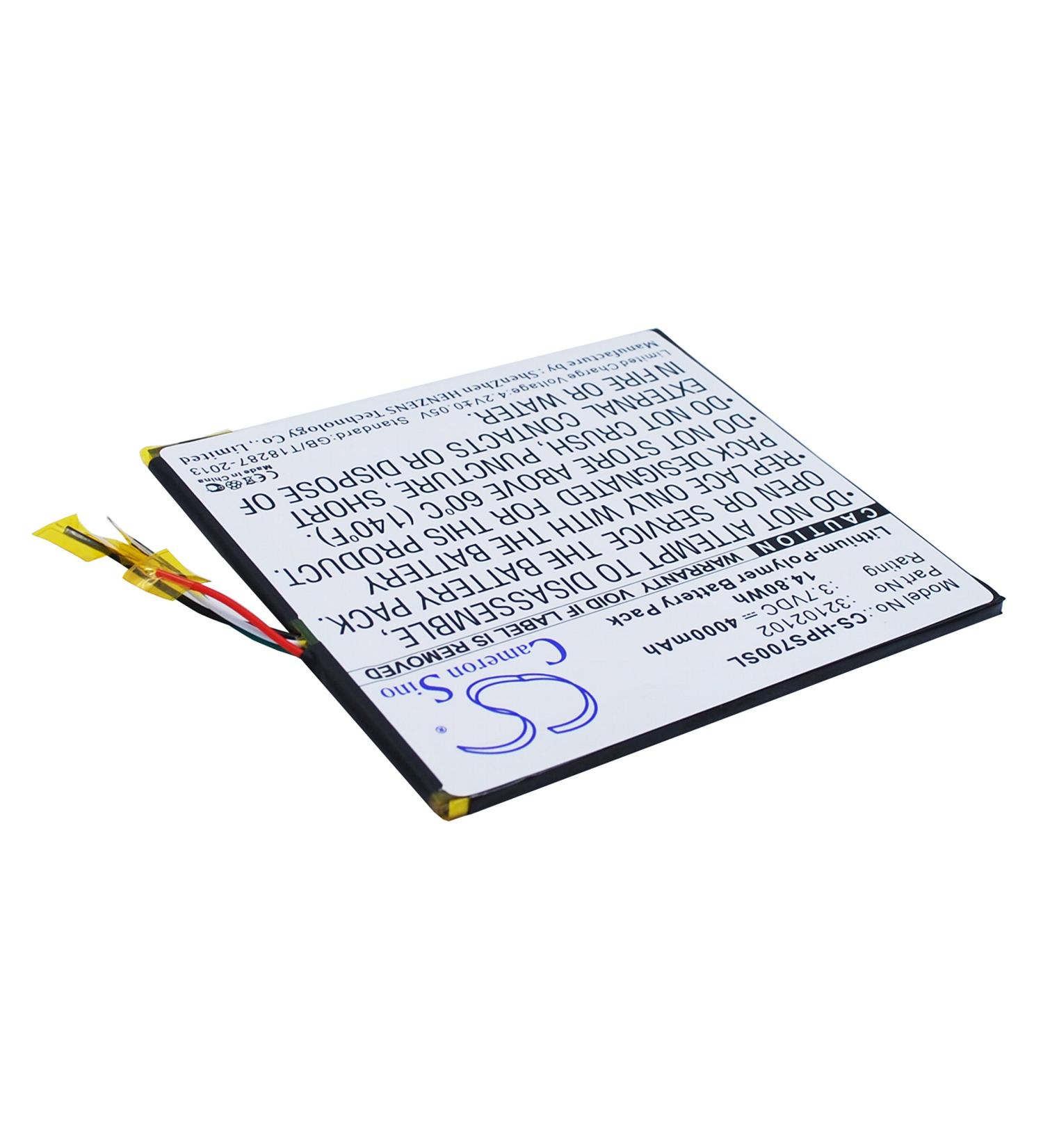 Replacement Battery for HP Slate 7 Extreme - 32102102 4000mAh/3.7V | Fast International Shipping - Buy Online on GoSupps.com