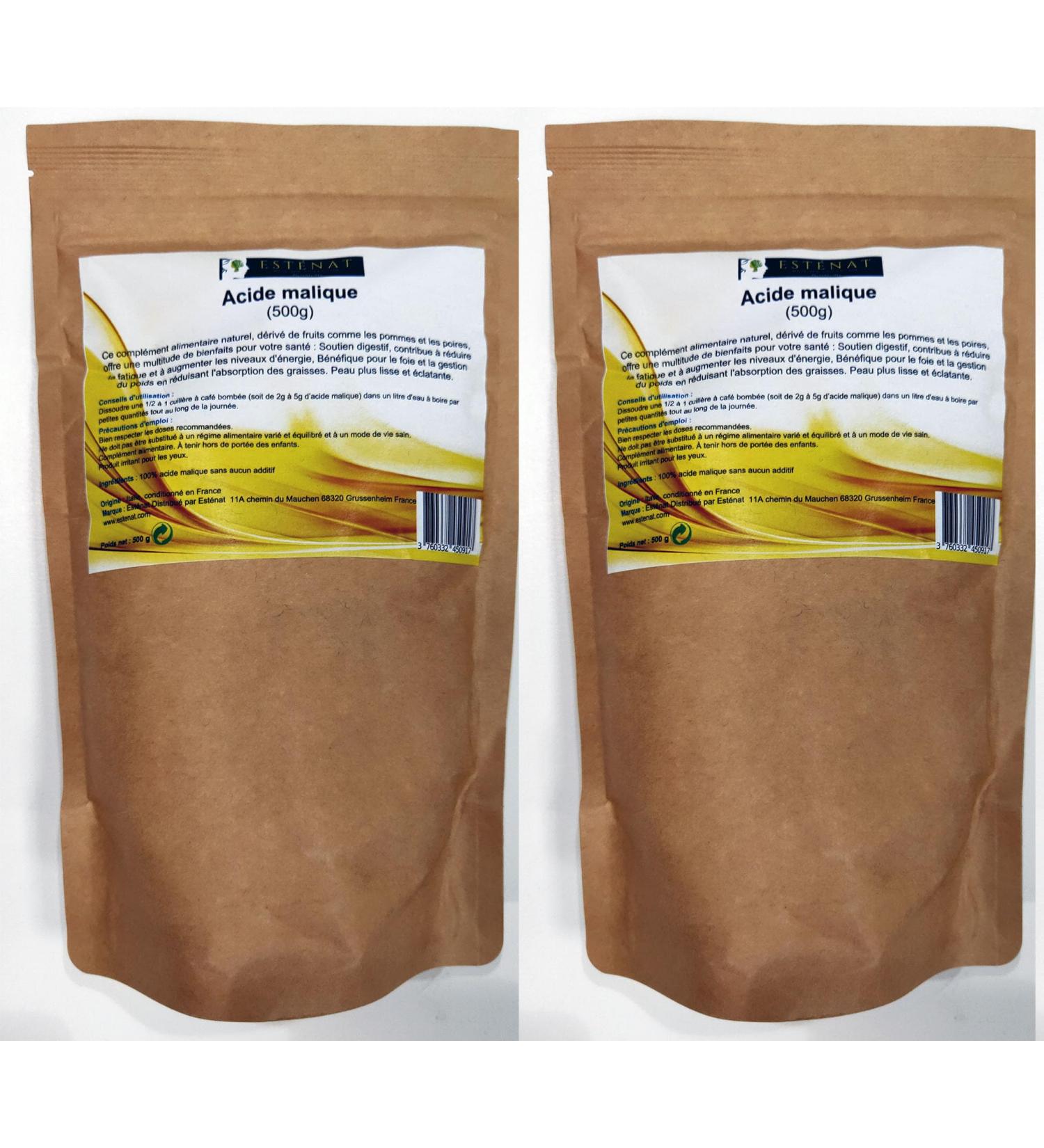 ESTENAT Food Malic Acid Powder 500G (2)